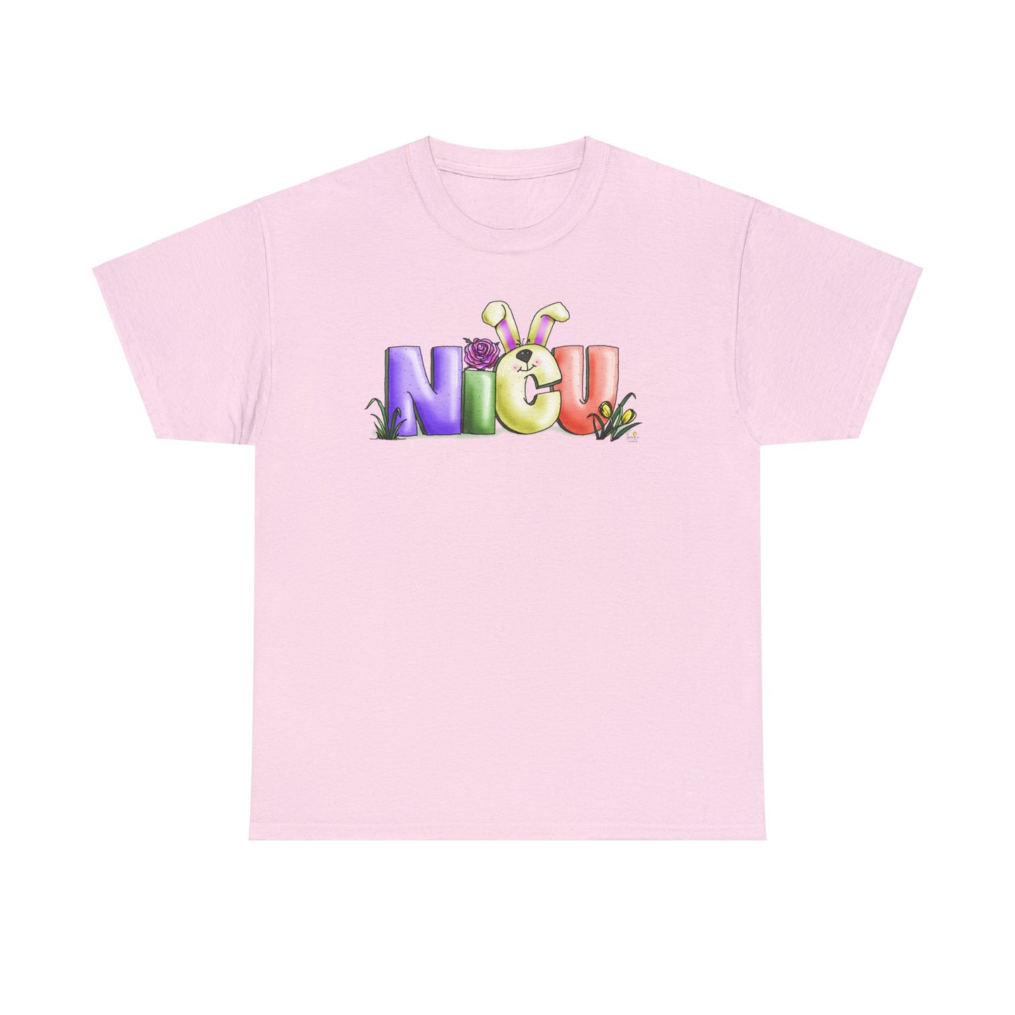 NICU Bunny Ears by The Giggle Network, Nurse tshirt, Springtime tshirt, T Shirt for spring, Hello SPring Tshirt , Teacher Tshirt