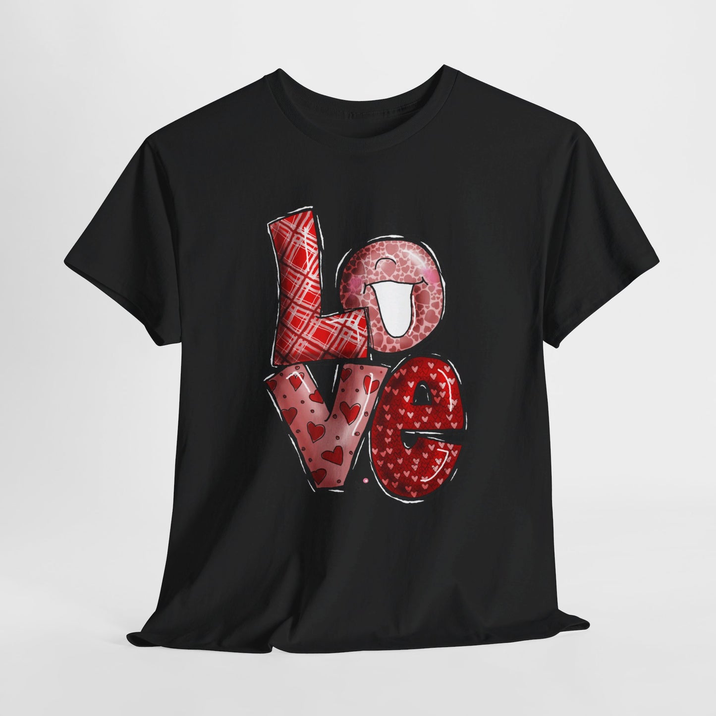 Love TShirt by The Giggle Network. Valentine's Tshirts. Love and hearts tshirt.