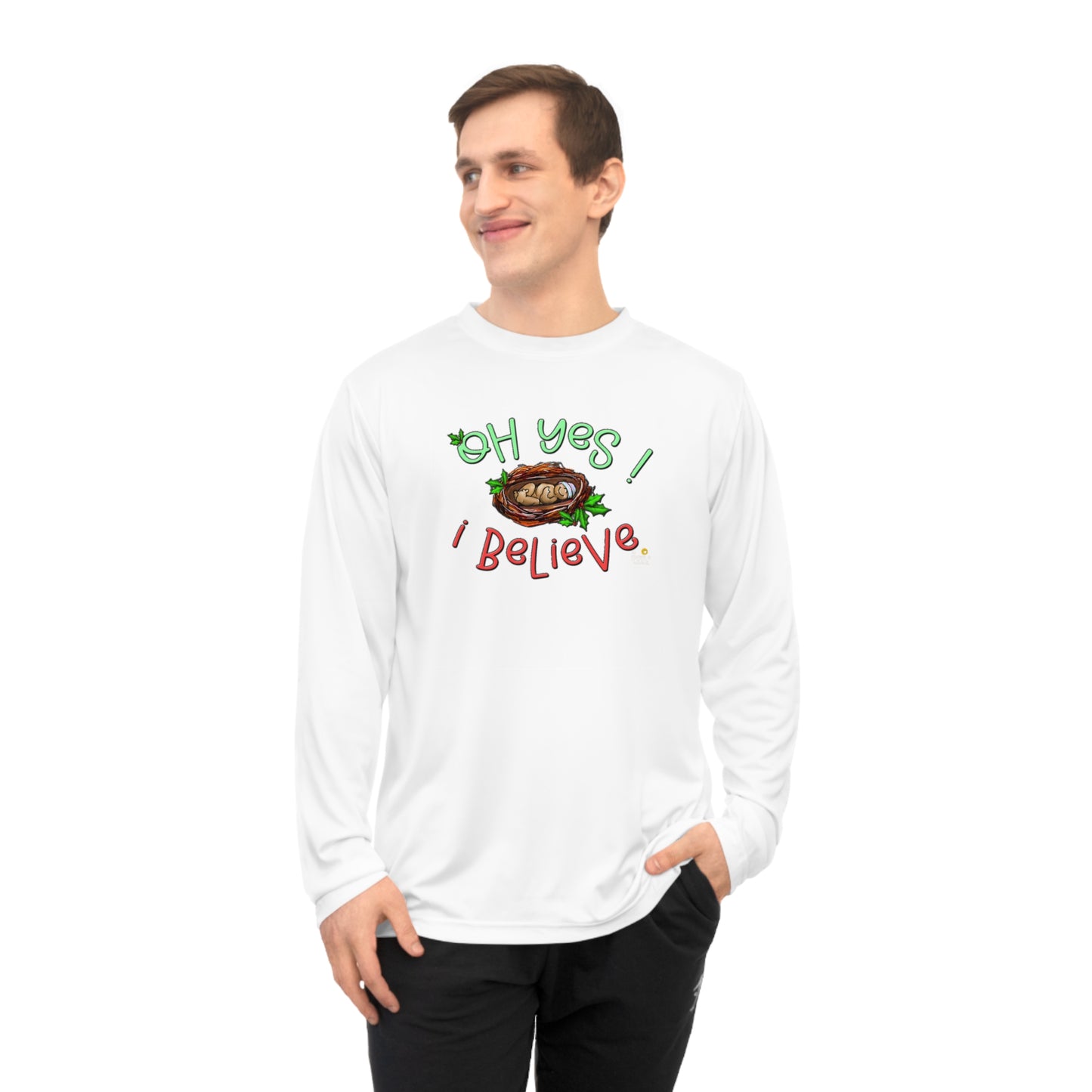 Oh Yes I Believe Long Sleeve Shirt by The Giggle Network