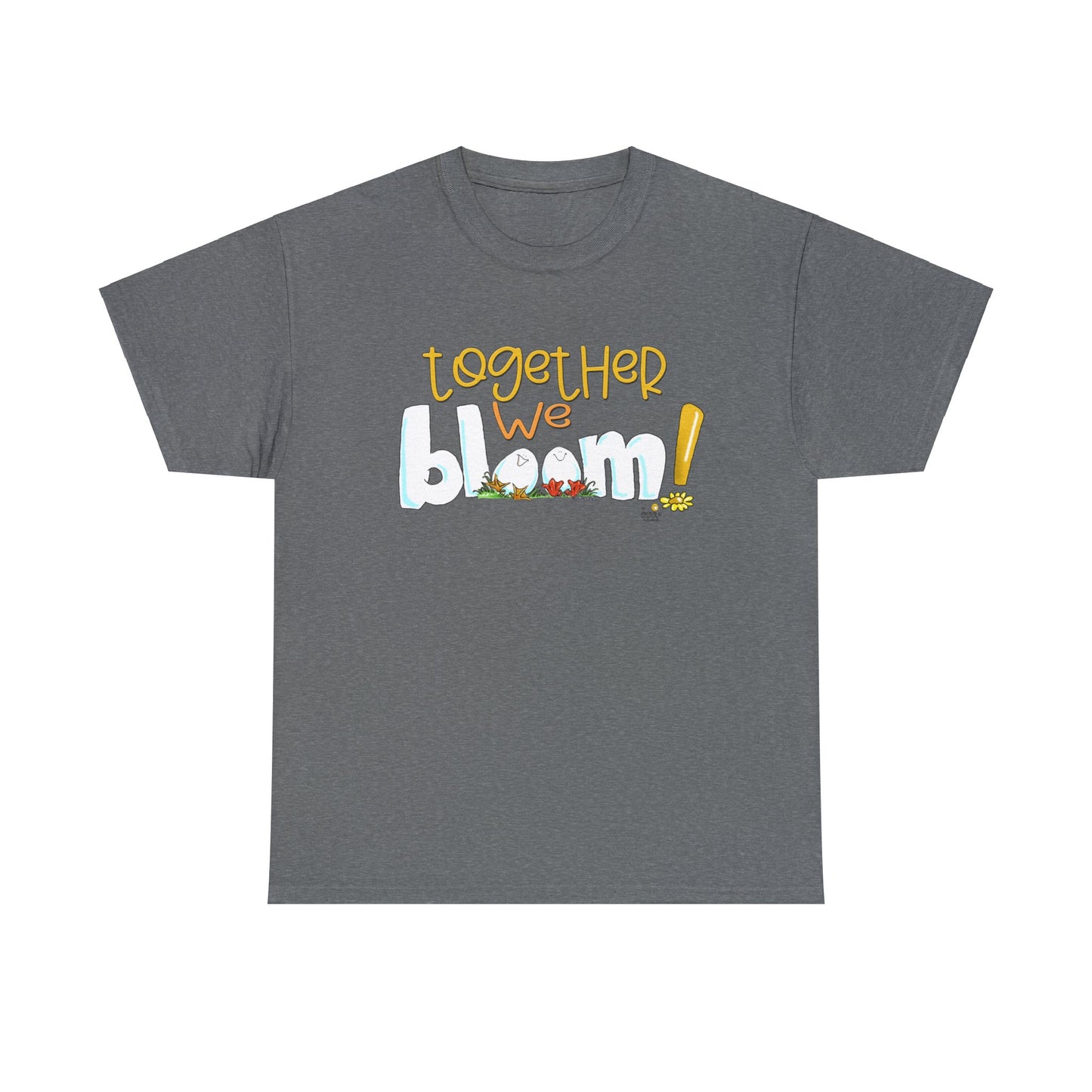 Together We Bloom by The Giggle Network, Nurse tshirt, Springtime tshirt, T Shirt for spring, Hello SPring Tshirt