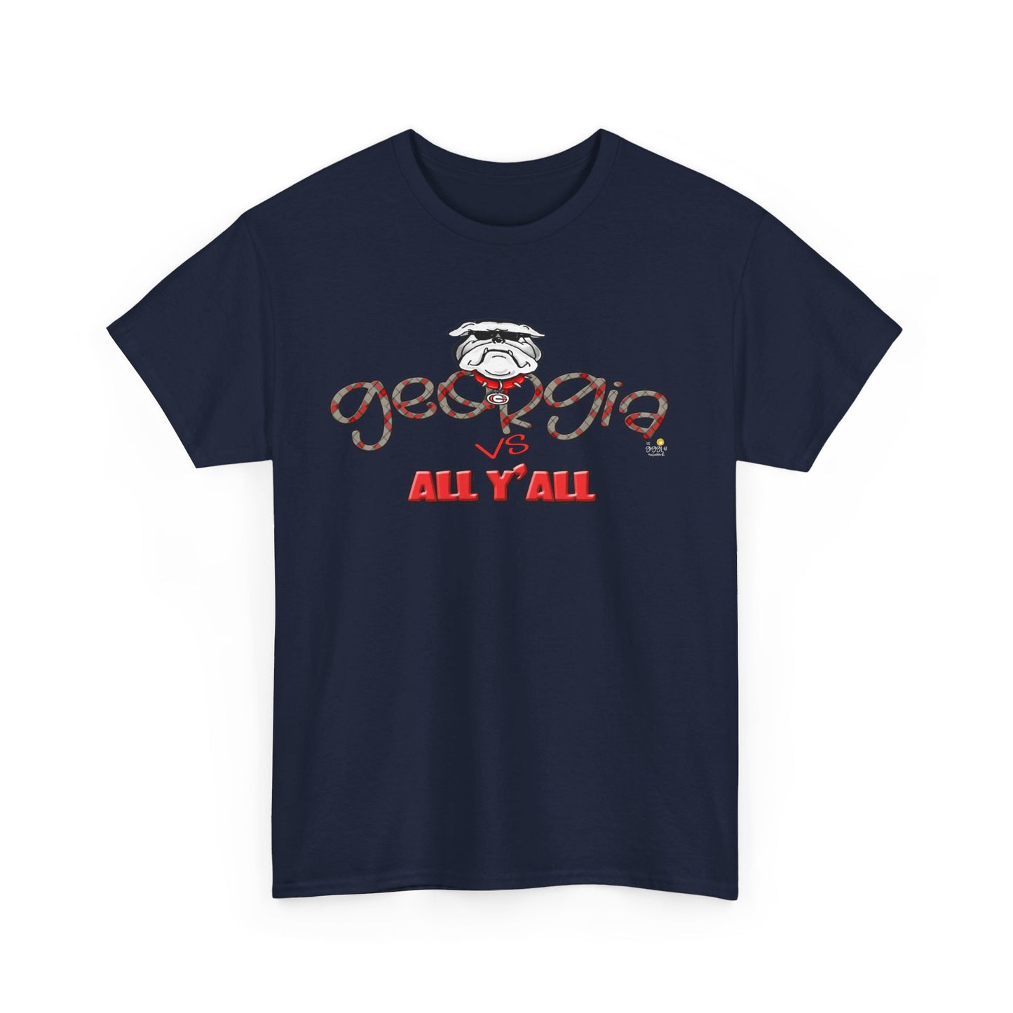 Georgia vs All Yall tshirt, University of Georgia tshirt by The Giggle Network