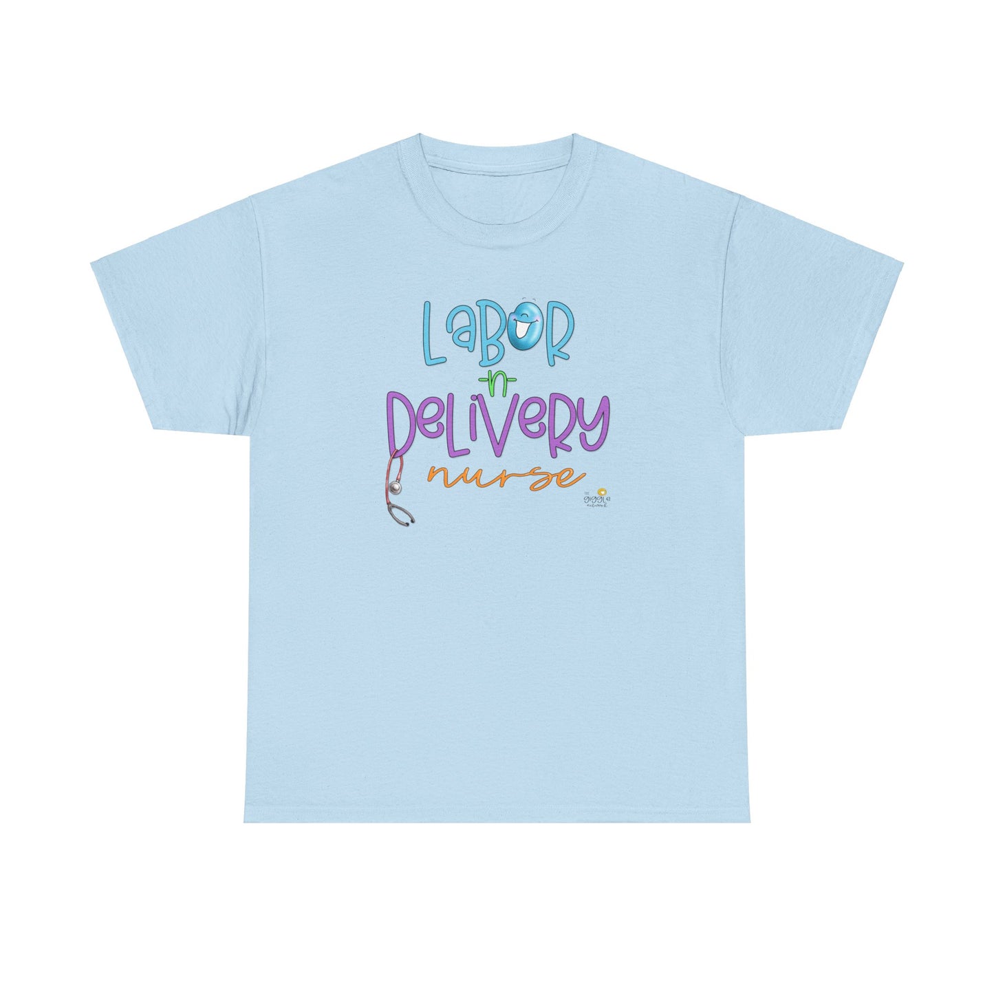 Labor and Delivery nurse by The Giggle Network, Nurse tshirt, Springtime tshirt, T Shirt for spring, Hello SPring Tshirt