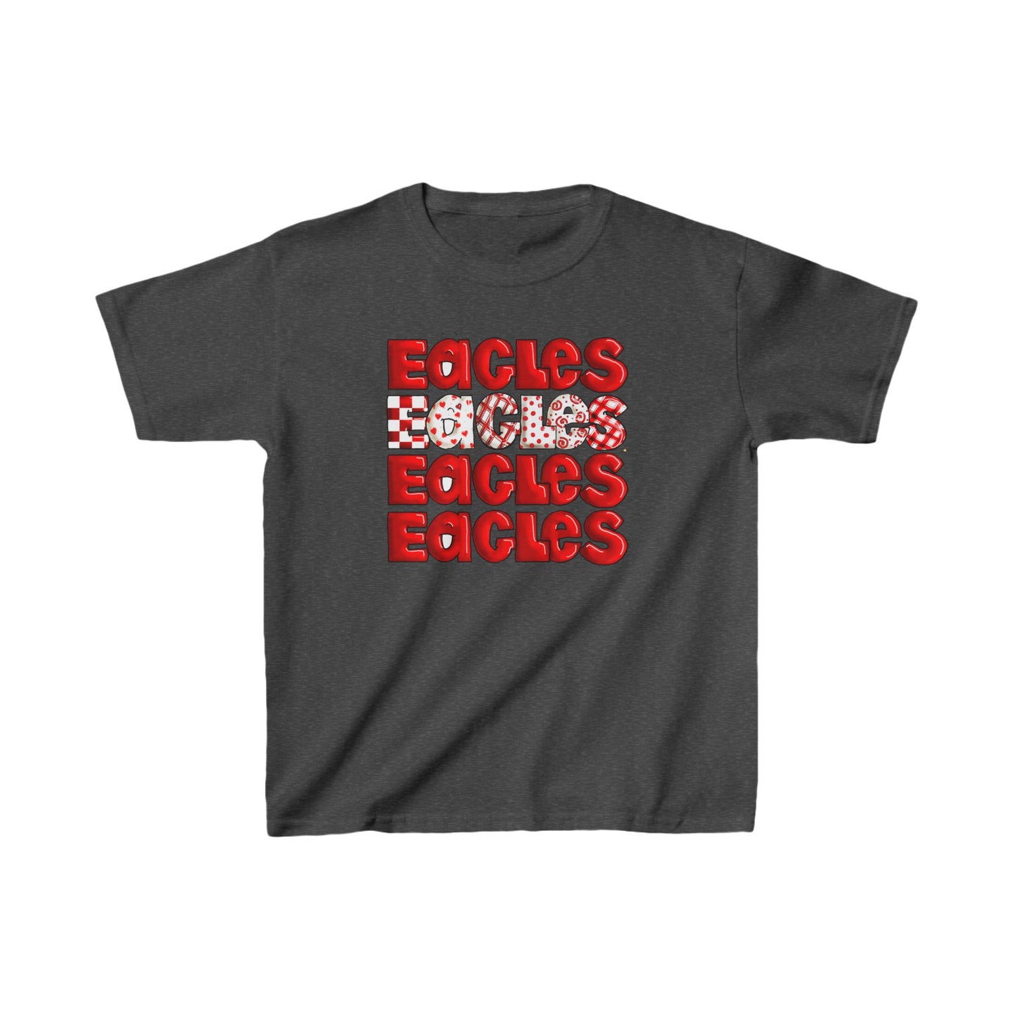 Eagles x4 by The Giggle Network Kids Heavy Cotton™ Tee