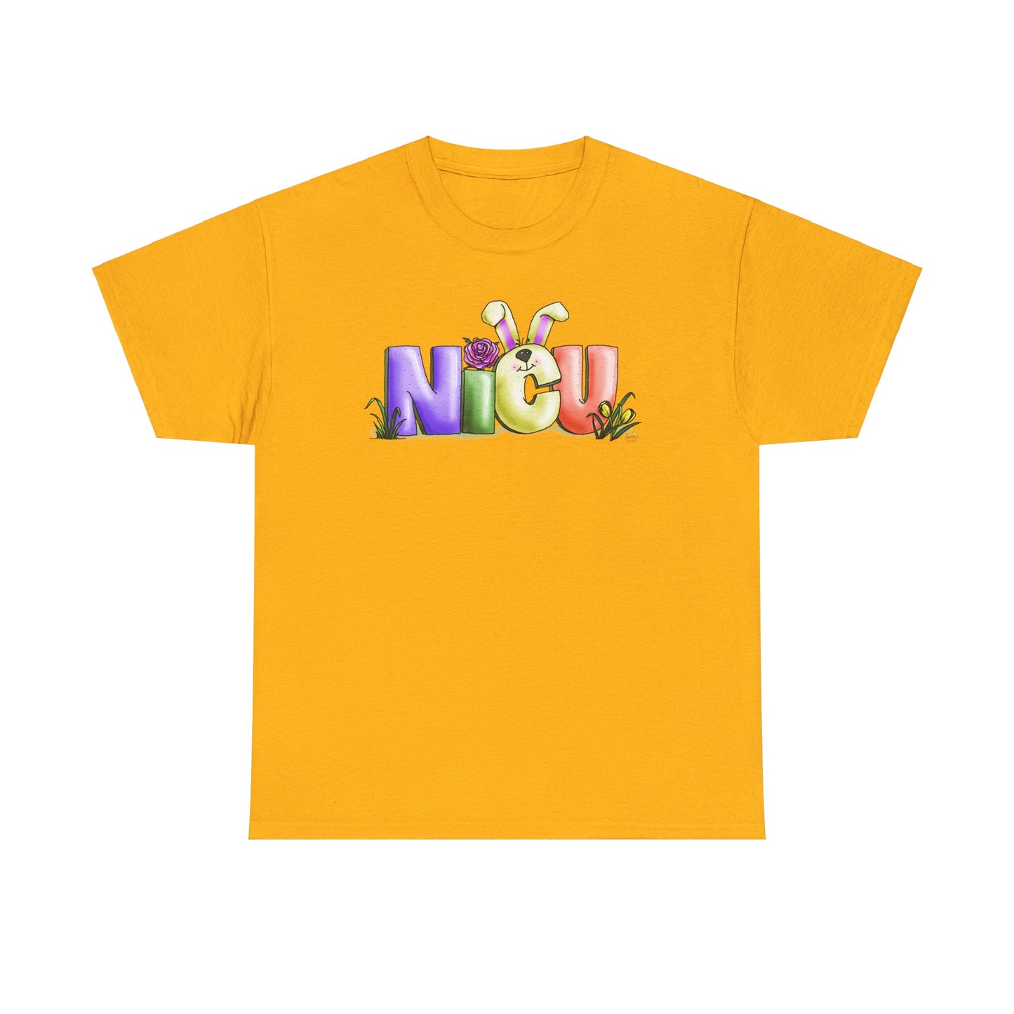 NICU Bunny Ears by The Giggle Network, Nurse tshirt, Springtime tshirt, T Shirt for spring, Hello SPring Tshirt , Teacher Tshirt