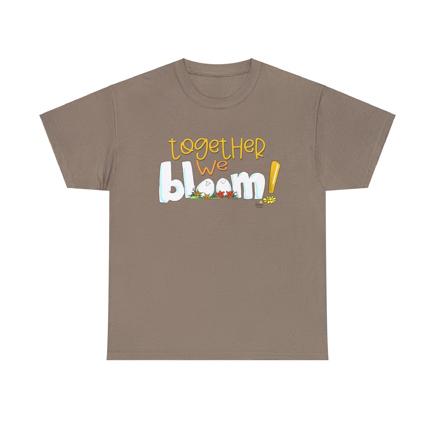 Together We Bloom by The Giggle Network, Nurse tshirt, Springtime tshirt, T Shirt for spring, Hello SPring Tshirt