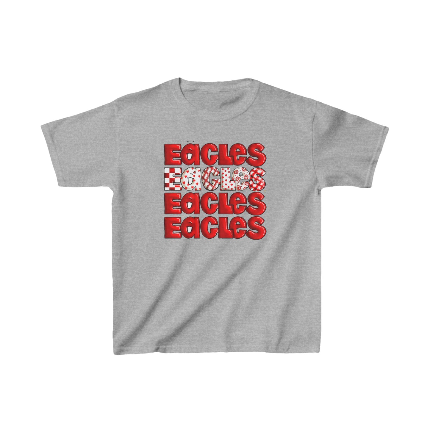 Eagles x4 by The Giggle Network Kids Heavy Cotton™ Tee