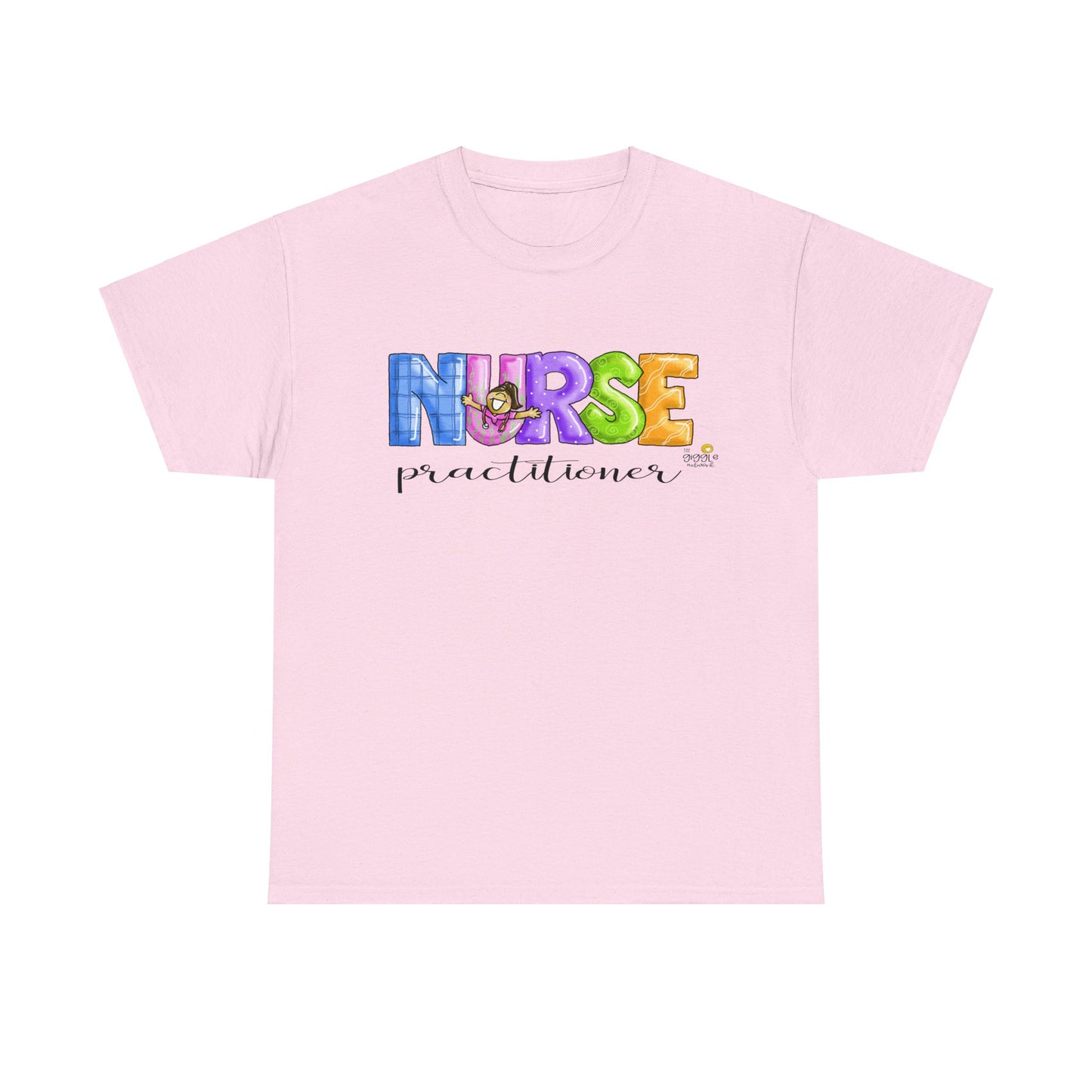 Nurse Practitioner by The Giggle Network, MOther and Baby Nurse tshirt, Springtime tshirt, T Shirt for spring, Hello SPring Tshirt