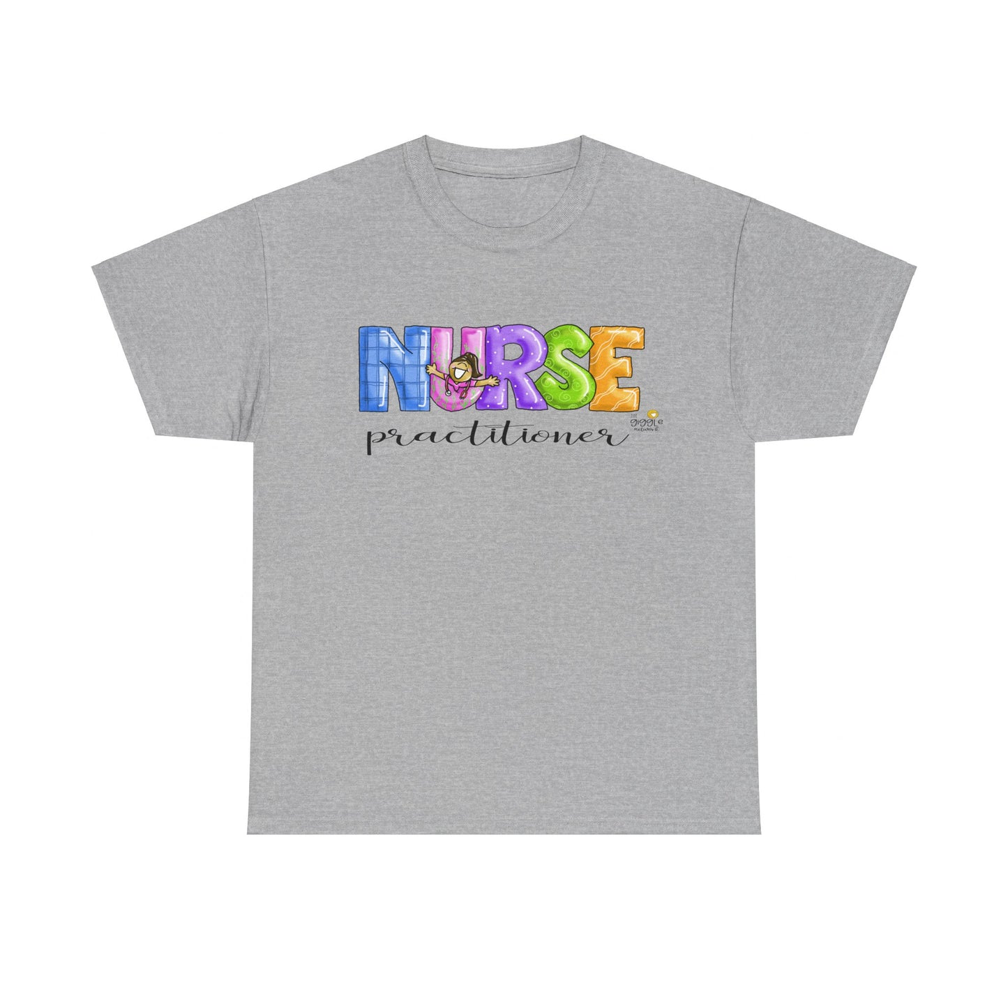 Nurse Practitioner by The Giggle Network, MOther and Baby Nurse tshirt, Springtime tshirt, T Shirt for spring, Hello SPring Tshirt