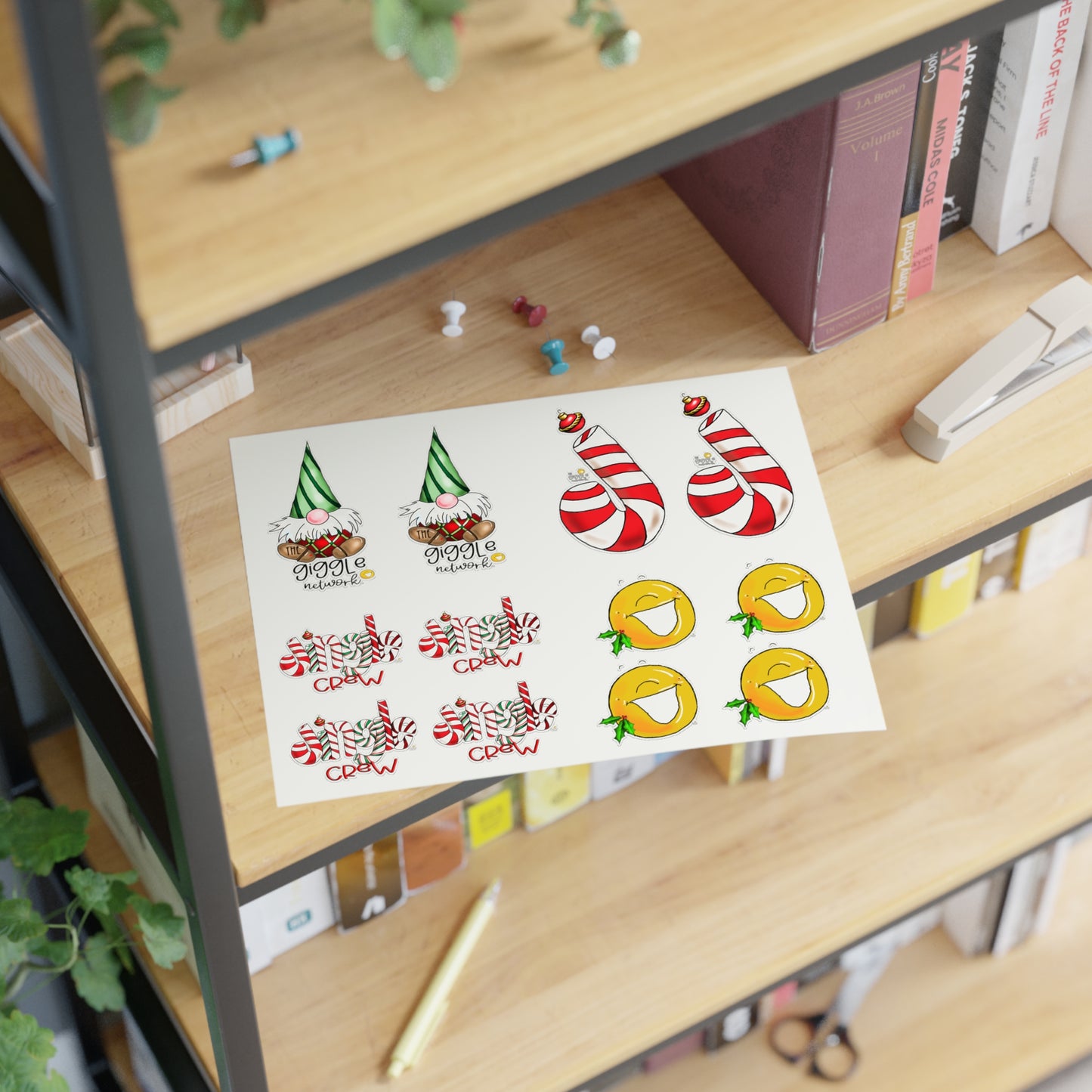 Christmas Giggle Sticker Sheets