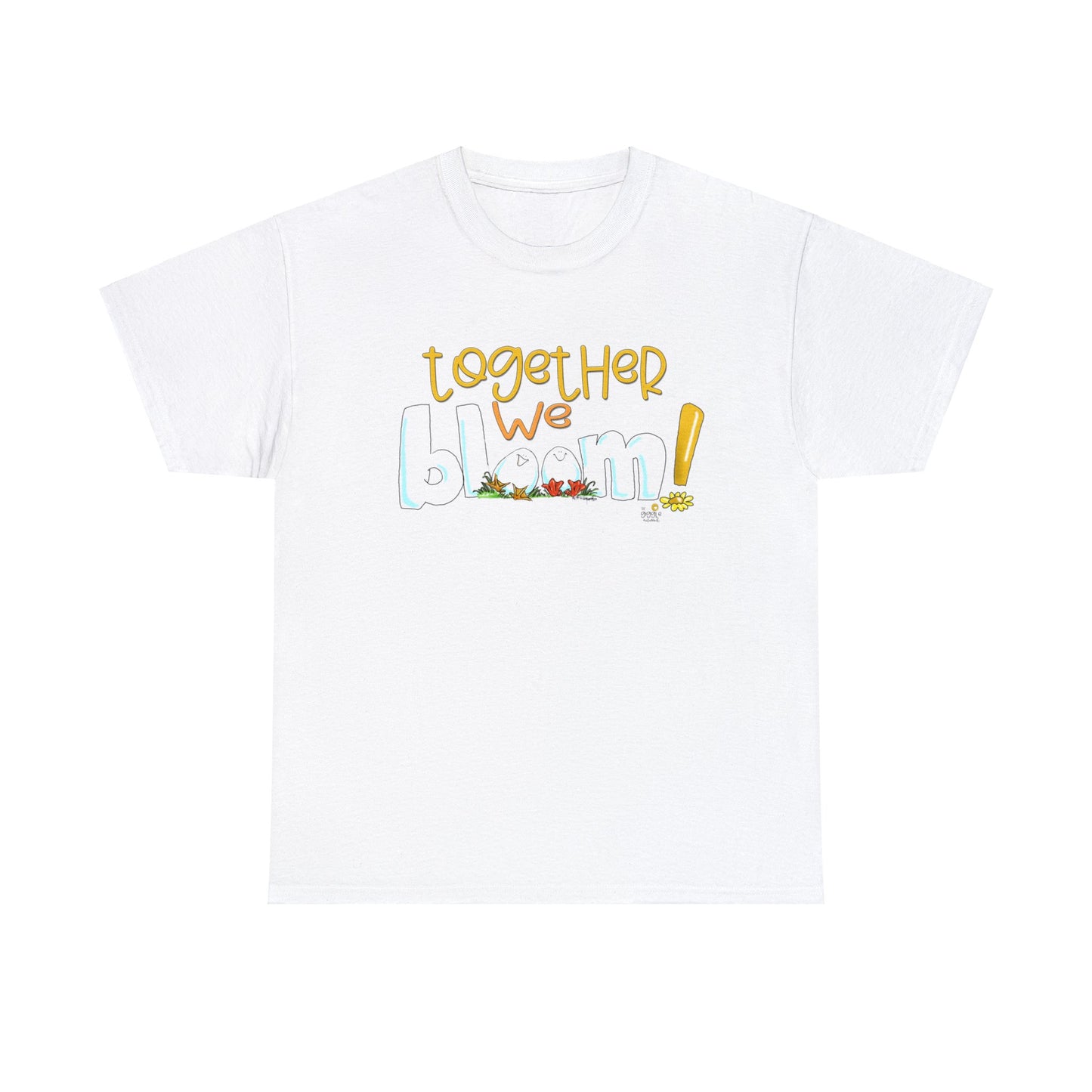 Together We Bloom by The Giggle Network, Nurse tshirt, Springtime tshirt, T Shirt for spring, Hello SPring Tshirt