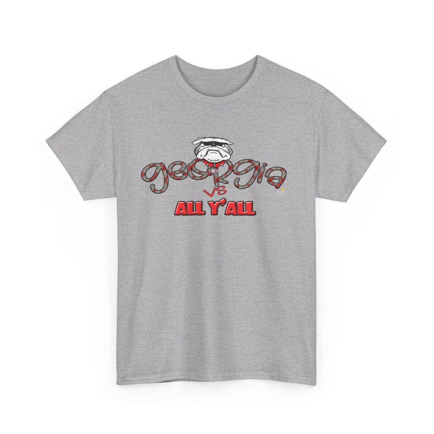 Georgia vs All Yall tshirt, University of Georgia tshirt by The Giggle Network