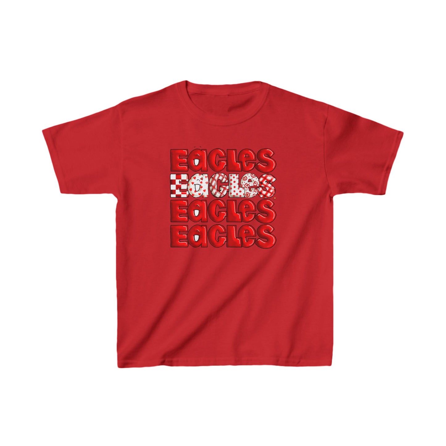Eagles x4 by The Giggle Network Kids Heavy Cotton™ Tee