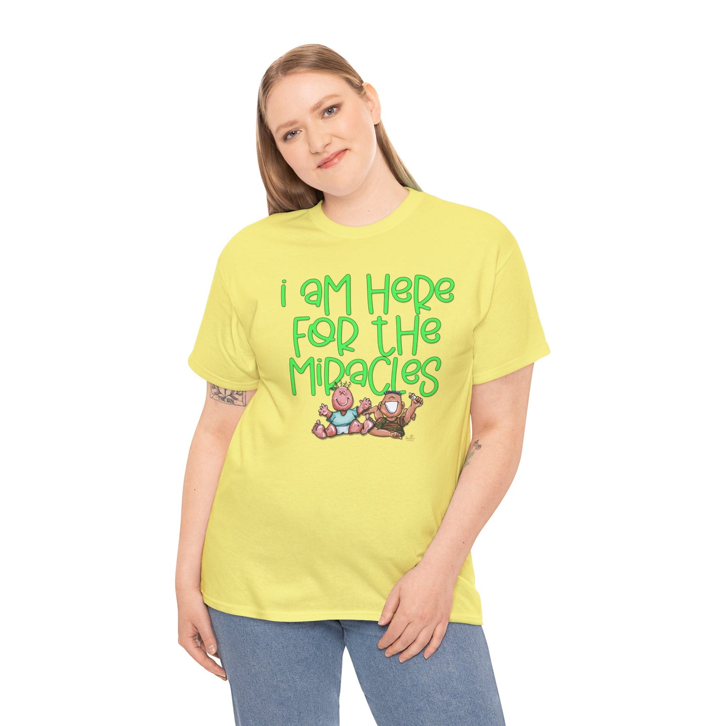 I'm here for the miracles by The Giggle Network created by Laurie Repetto