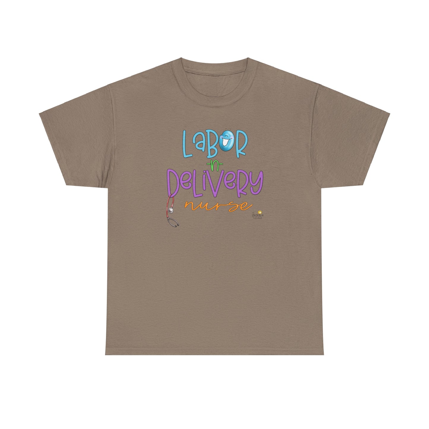Labor and Delivery nurse by The Giggle Network, Nurse tshirt, Springtime tshirt, T Shirt for spring, Hello SPring Tshirt
