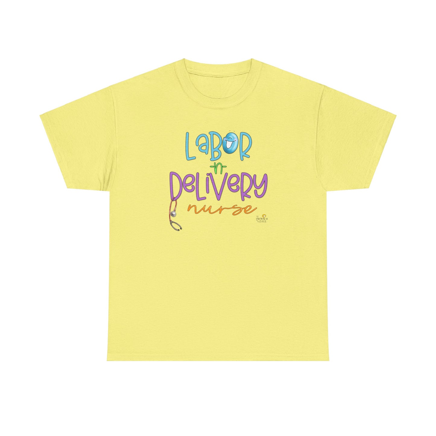 Labor and Delivery nurse by The Giggle Network, Nurse tshirt, Springtime tshirt, T Shirt for spring, Hello SPring Tshirt