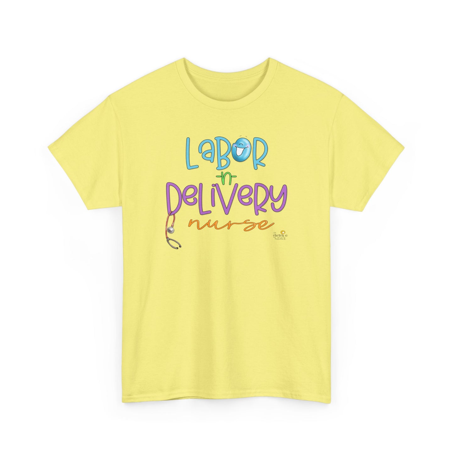 Labor and Delivery nurse by The Giggle Network, Nurse tshirt, Springtime tshirt, T Shirt for spring, Hello SPring Tshirt