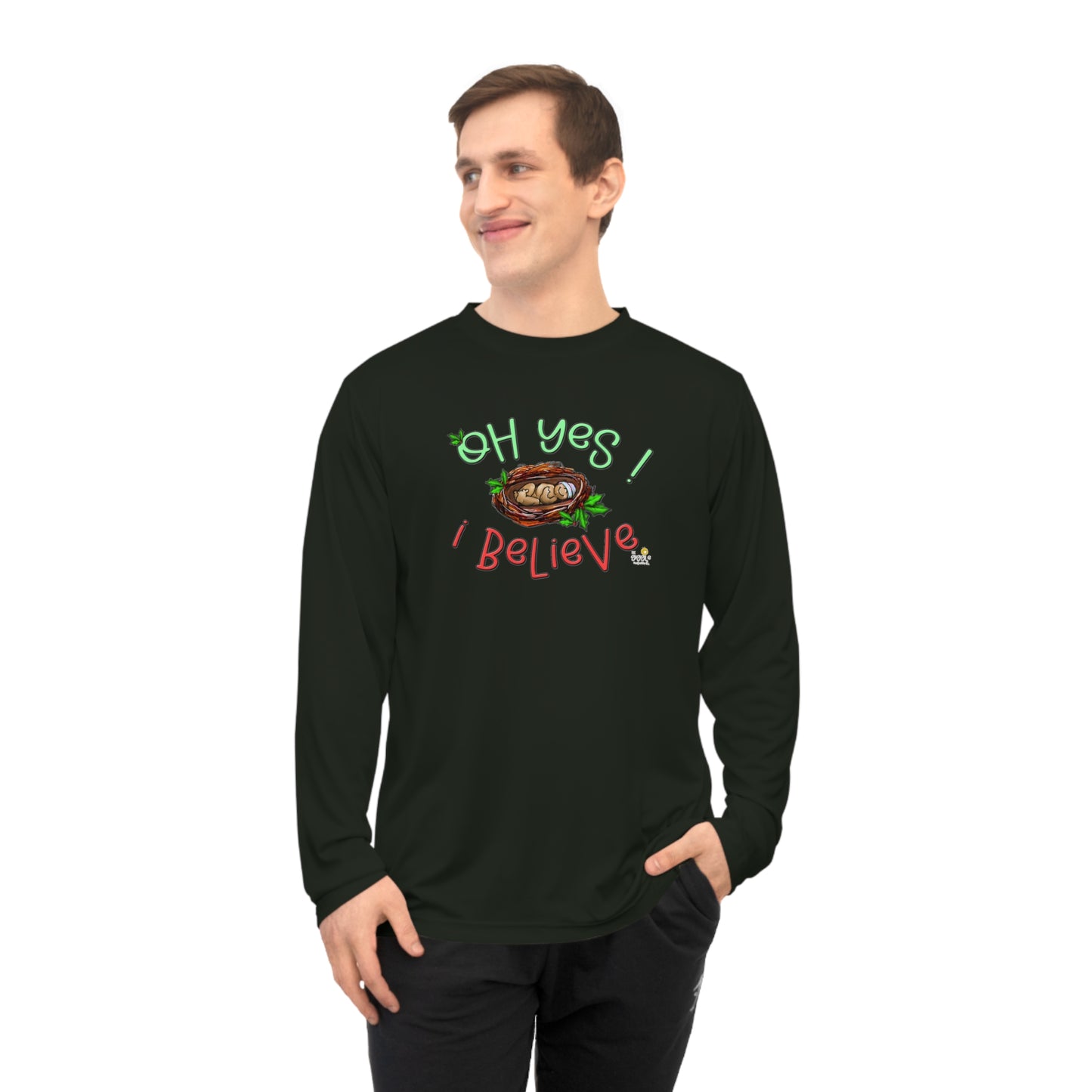 Oh Yes I Believe Long Sleeve Shirt by The Giggle Network