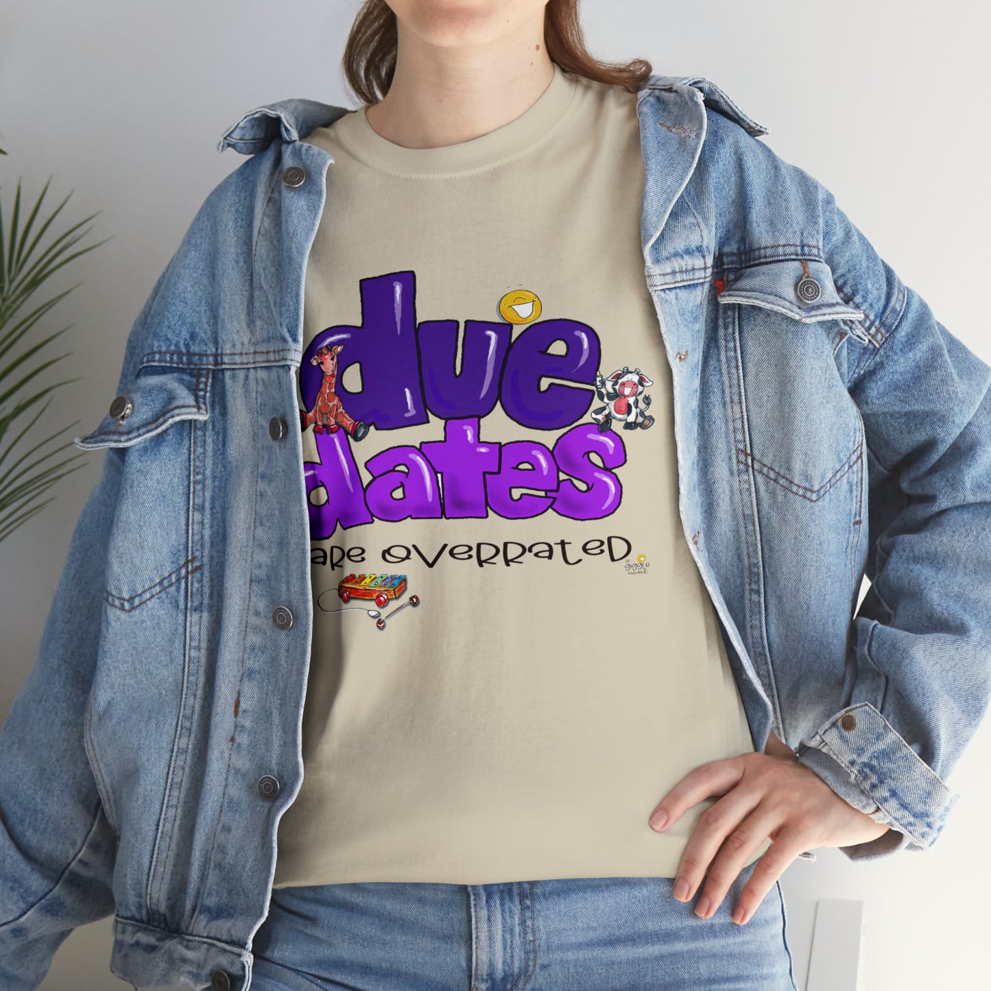 Due Dates are Overrated by The Giggle Network created and Illustrated by Laurie Repetto, RN.