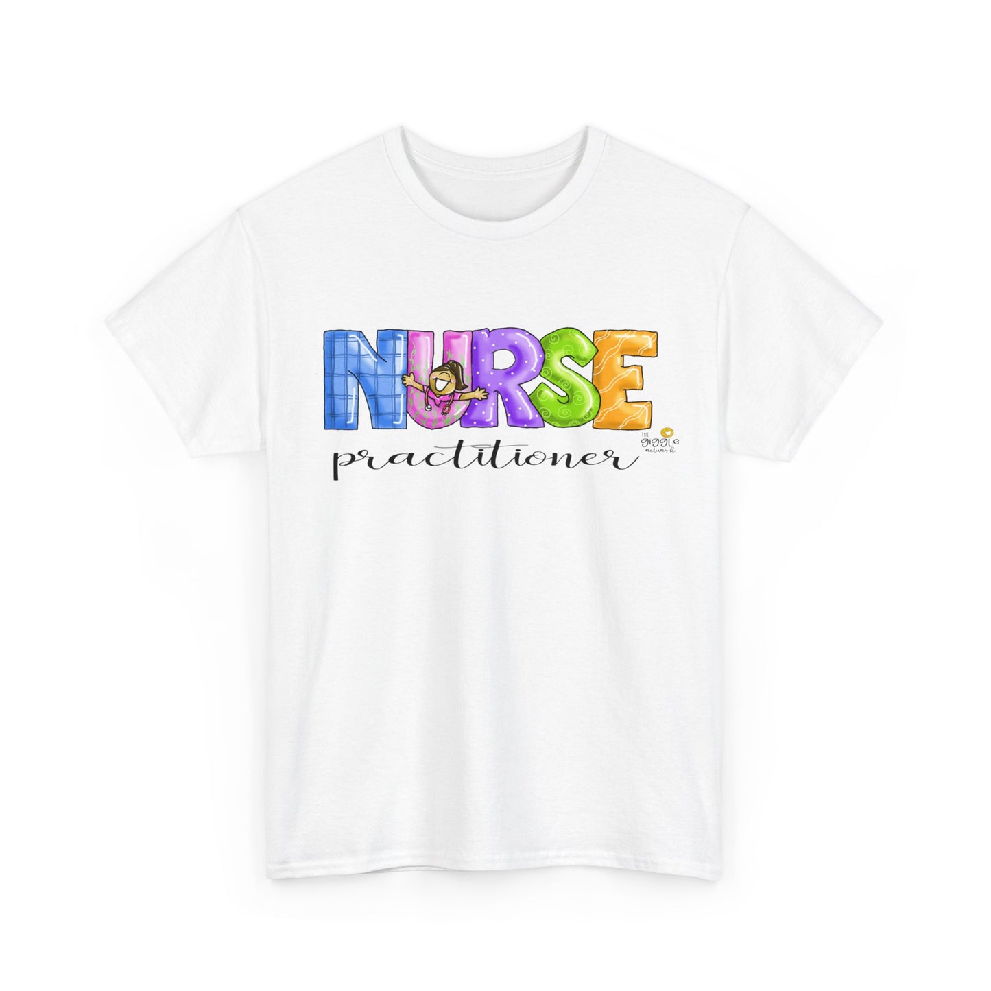 Nurse Practitioner by The Giggle Network, MOther and Baby Nurse tshirt, Springtime tshirt, T Shirt for spring, Hello SPring Tshirt