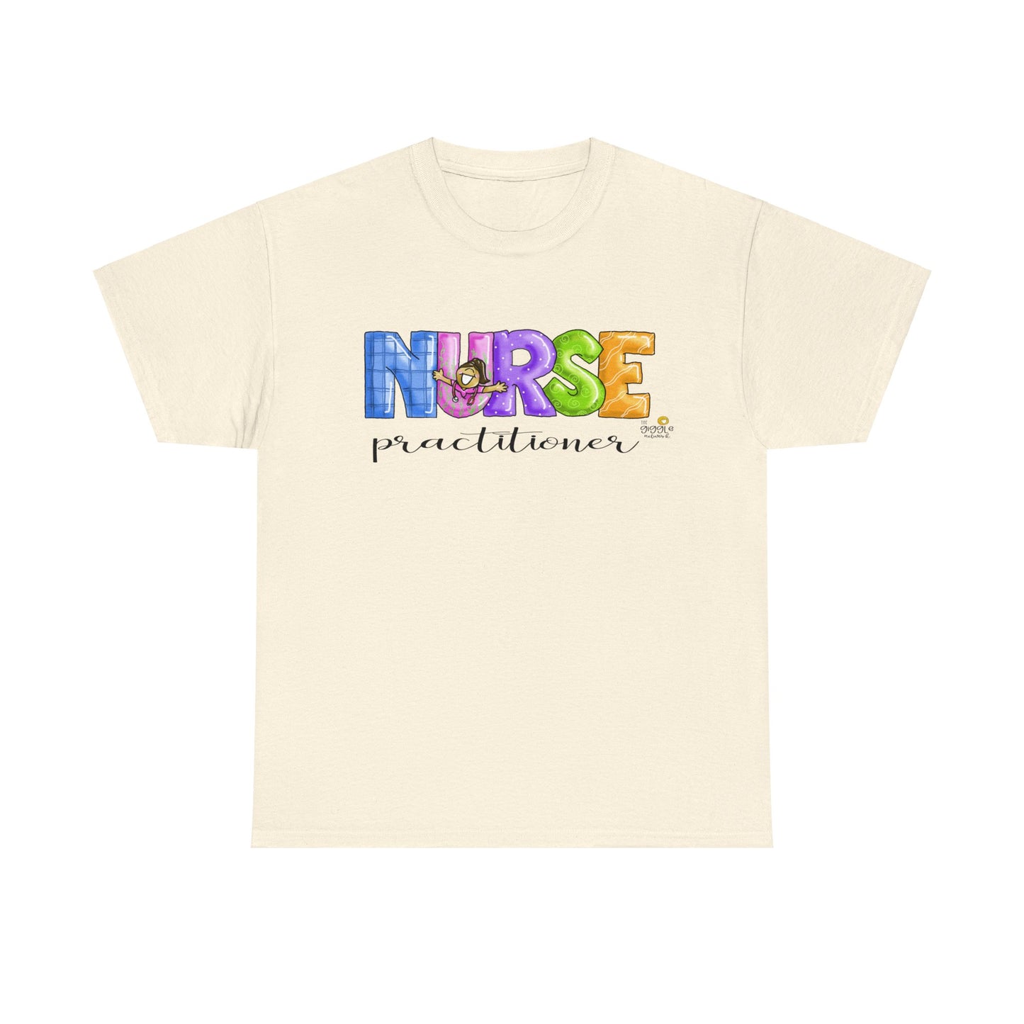 Nurse Practitioner by The Giggle Network, MOther and Baby Nurse tshirt, Springtime tshirt, T Shirt for spring, Hello SPring Tshirt