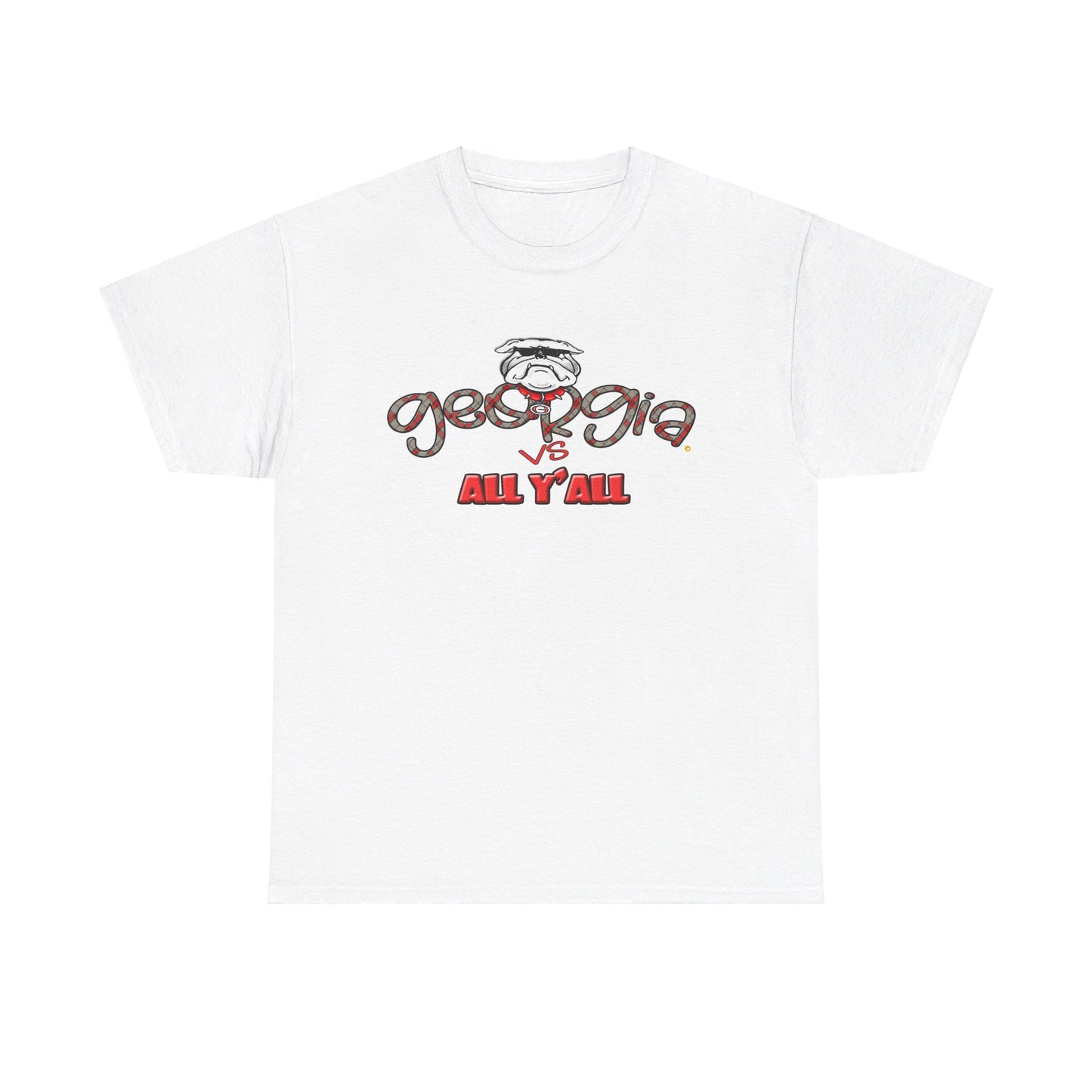 Georgia vs All Yall tshirt, University of Georgia tshirt by The Giggle Network
