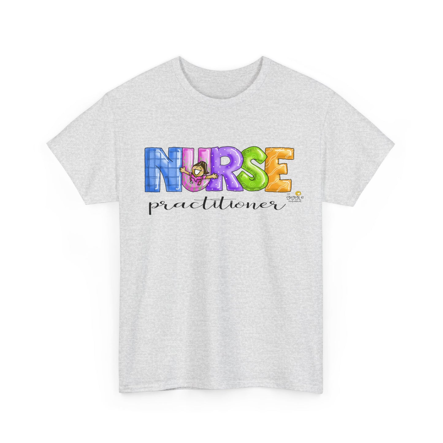 Nurse Practitioner by The Giggle Network, MOther and Baby Nurse tshirt, Springtime tshirt, T Shirt for spring, Hello SPring Tshirt