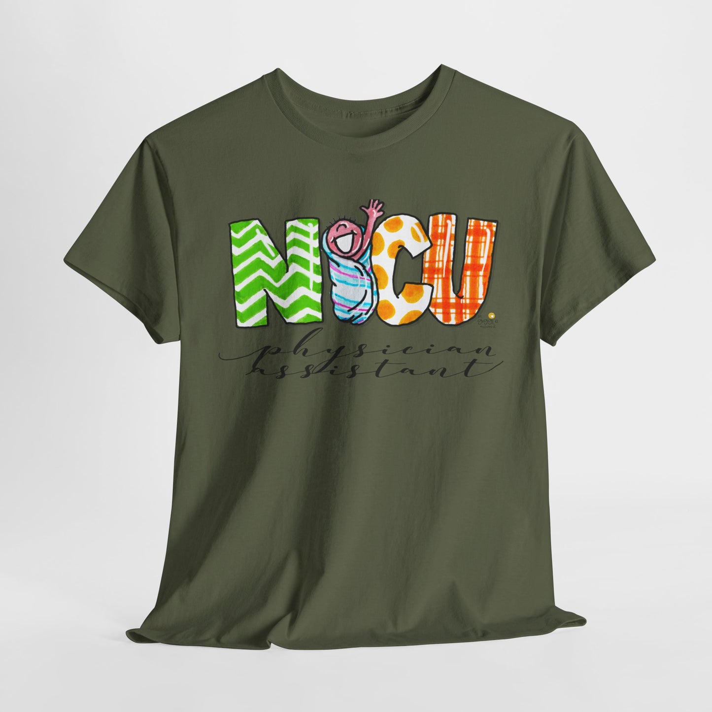 NICU Physician assistant with Baby Swaddle Design by The Giggle Network