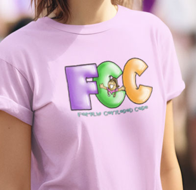 FCC by The Giggle Network, Mother and Baby Nurse tshirt, Springtime tshirt, T Shirt for spring, Hello SPring Tshirt