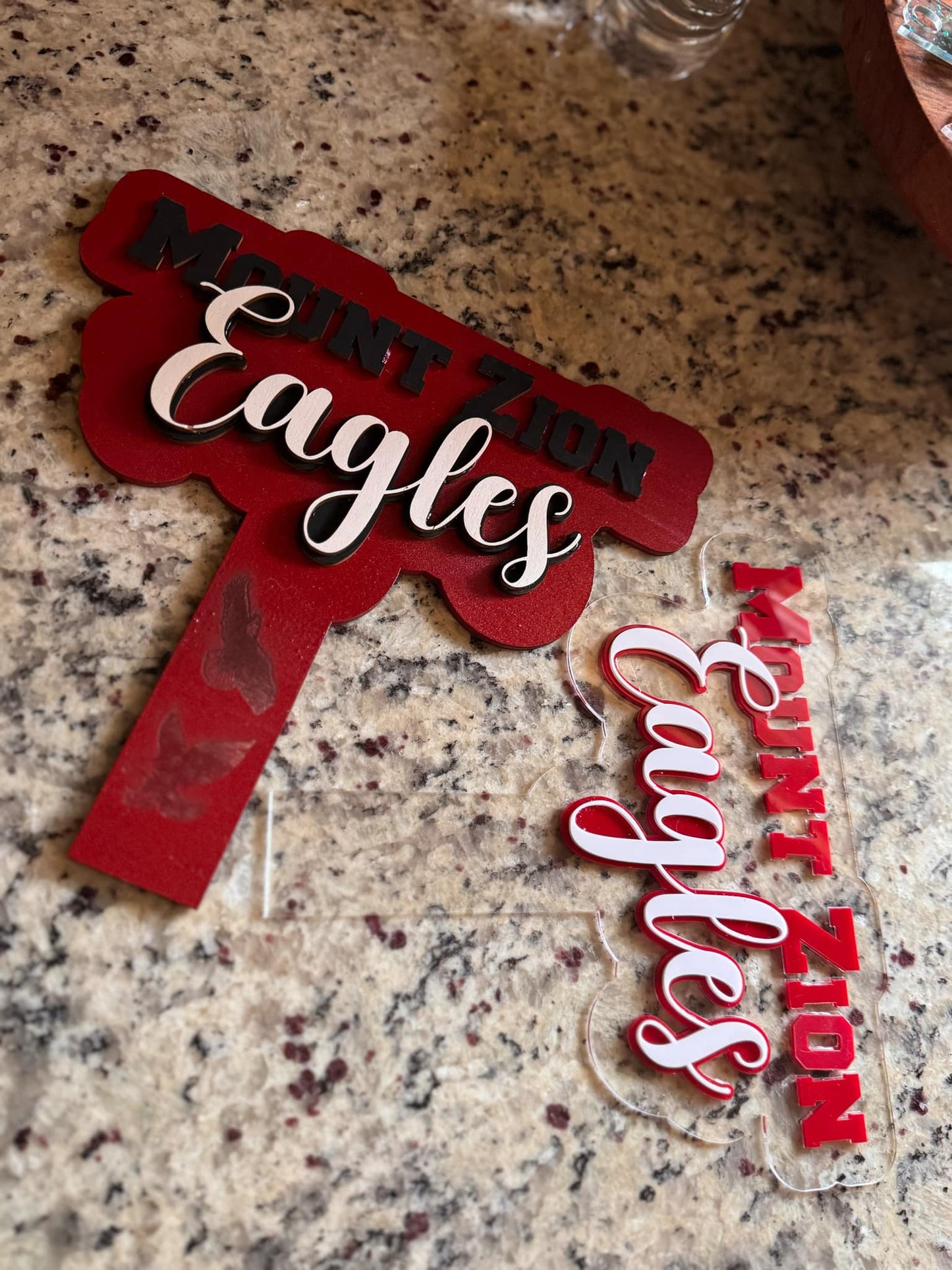 Wooden Team Spirit Manual Fan