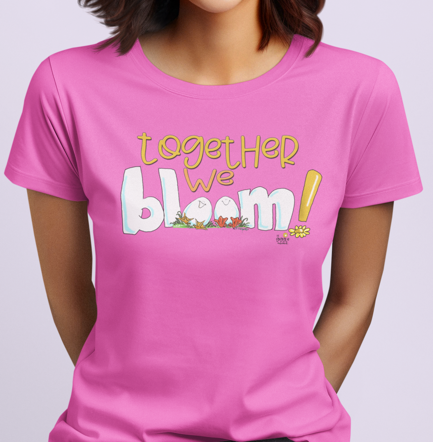 Together We Bloom by The Giggle Network, Nurse tshirt, Springtime tshirt, T Shirt for spring, Hello SPring Tshirt