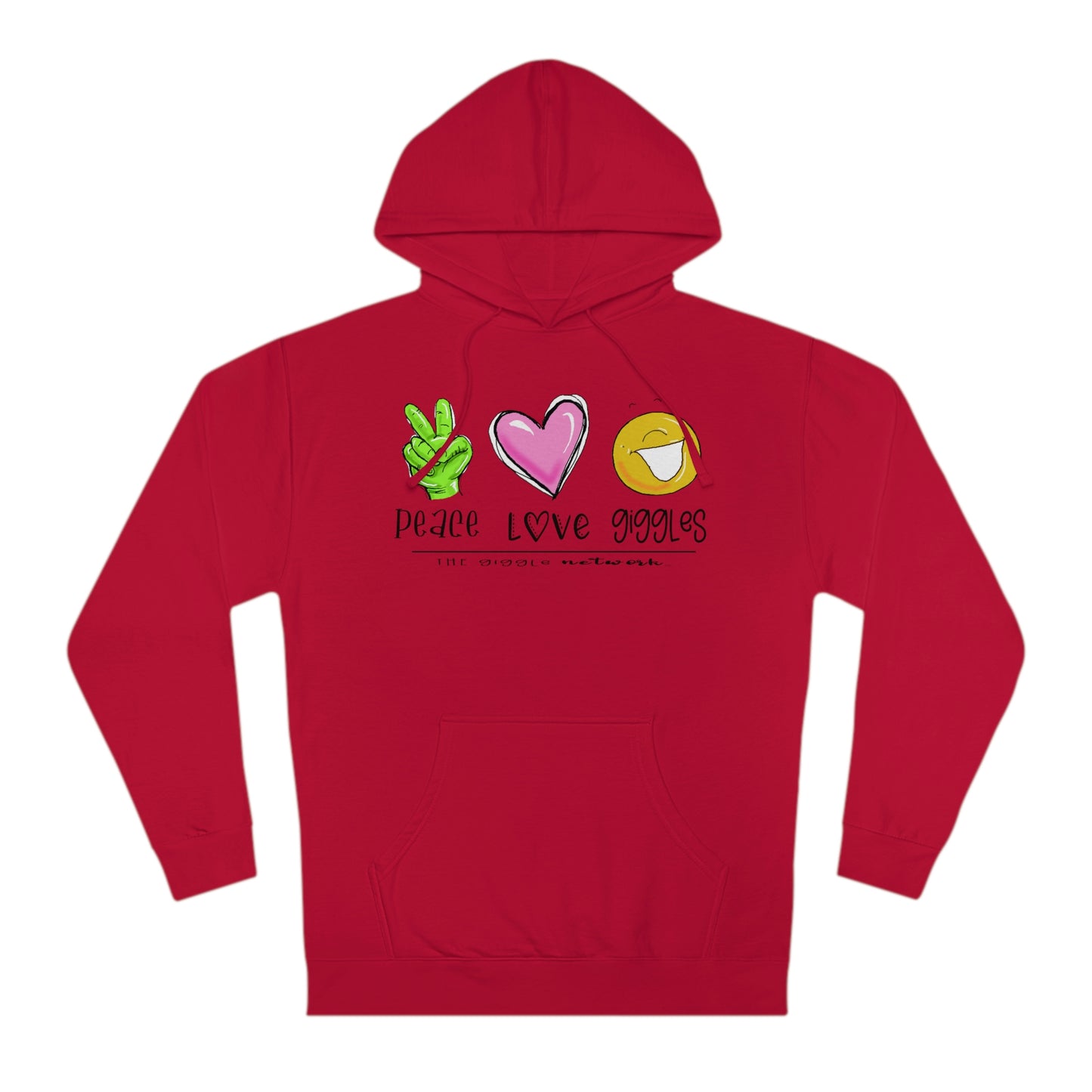 Peace Love Giggles Sweat by The Giggle Network