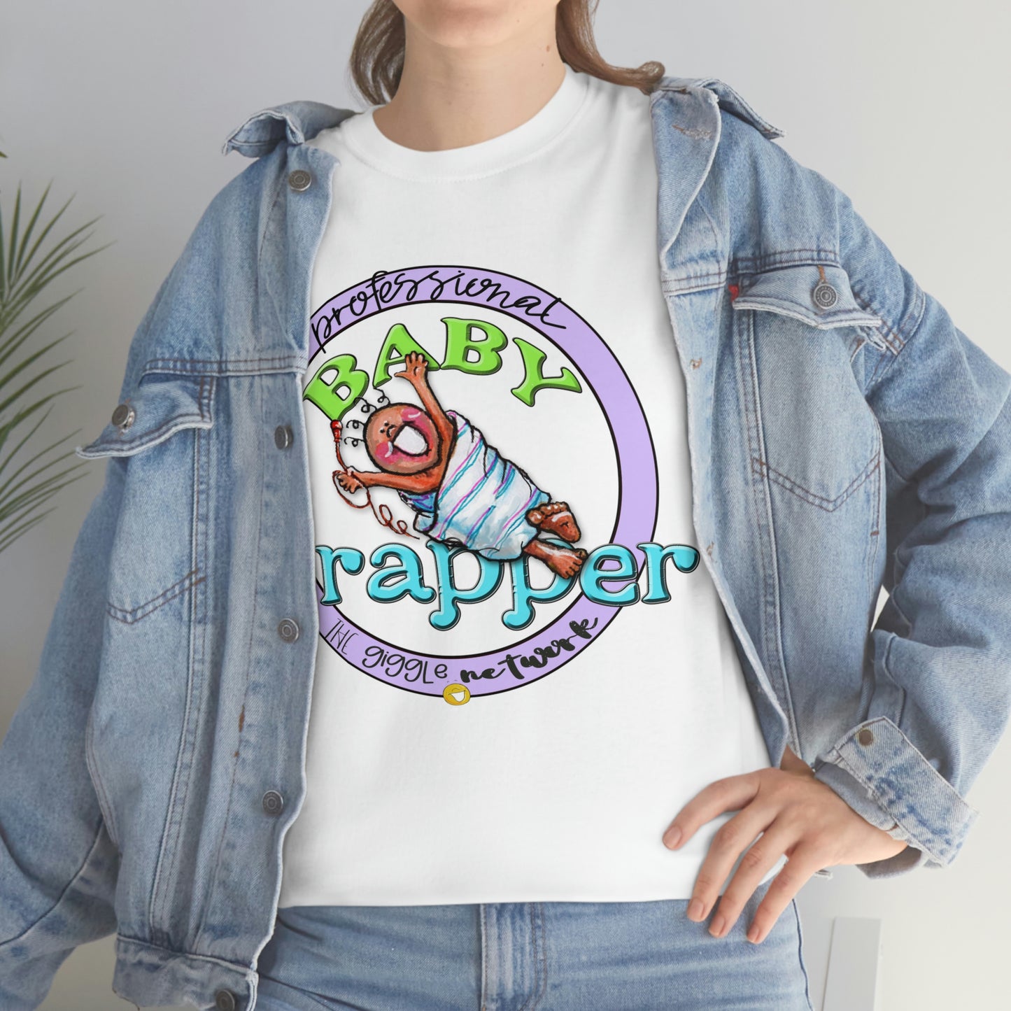 Professional Baby Wrapper by The Giggle Network created and illustrated by Laurie Repetto