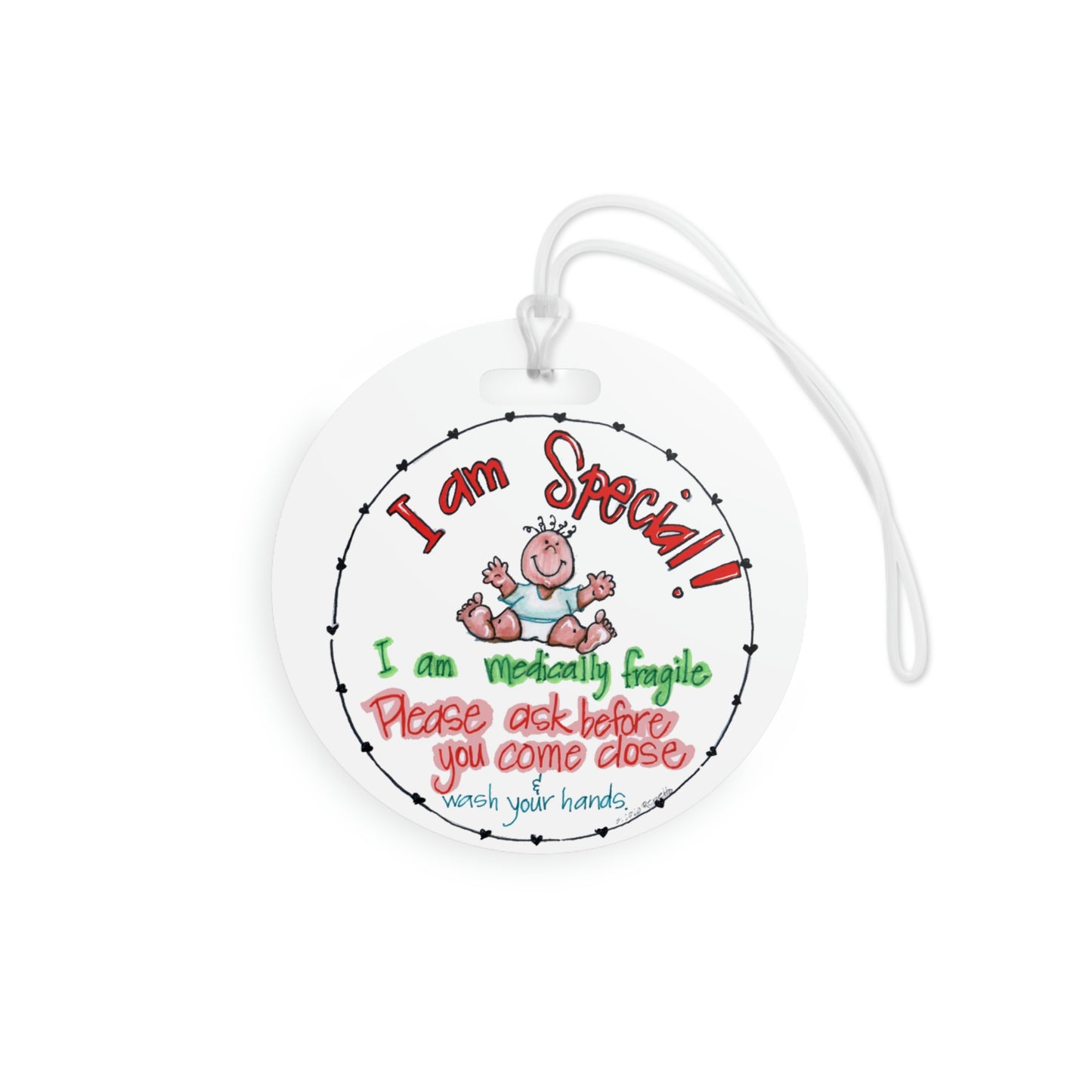 "I am Special" Stroller Tag created by The Giggle Network