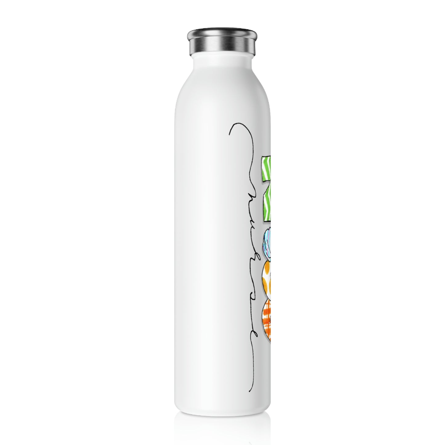NICU nurse Slim Water Bottle by The Giggle Network (TM)