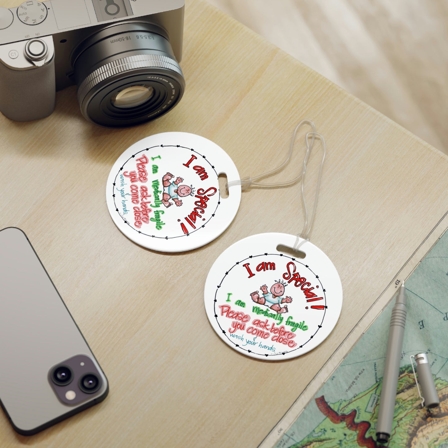 "I am Special" Stroller Tag created by The Giggle Network