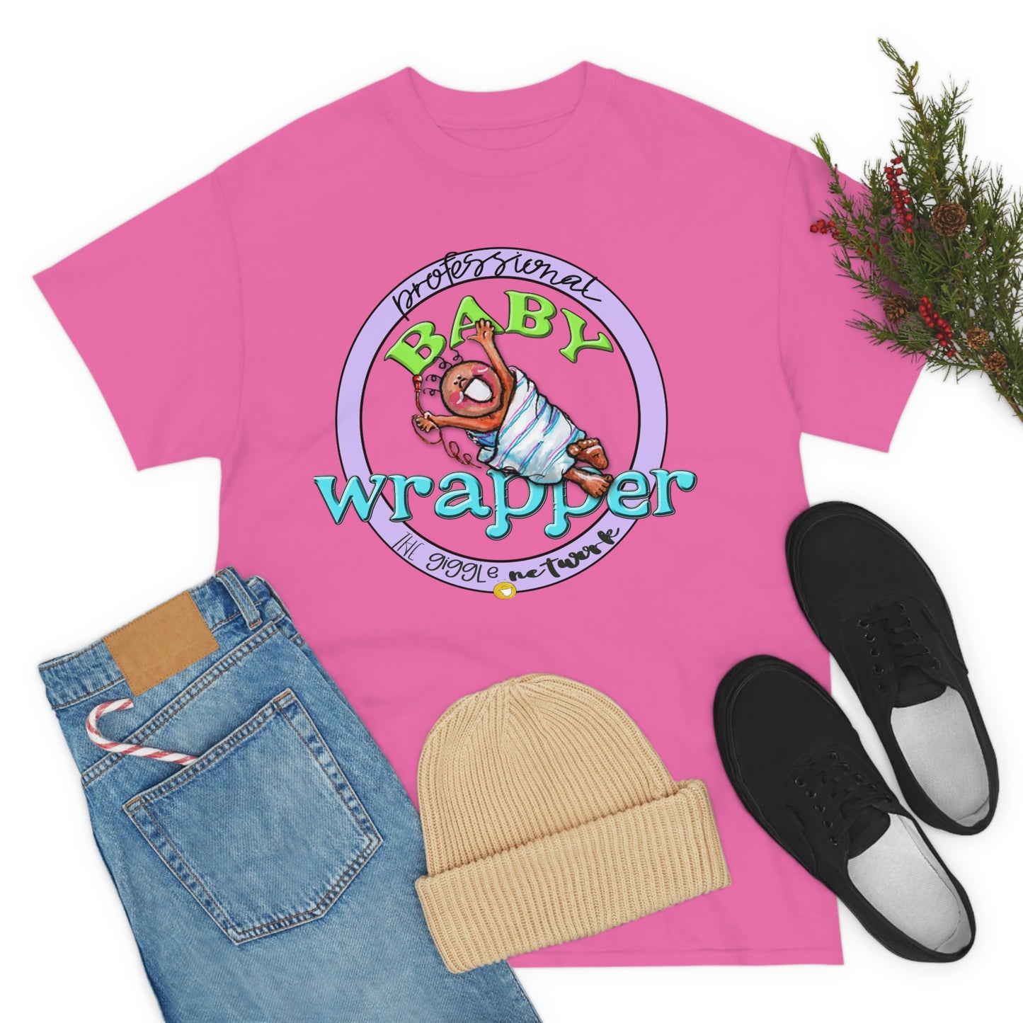 Professional Baby Wrapper by The Giggle Network created and illustrated by Laurie Repetto