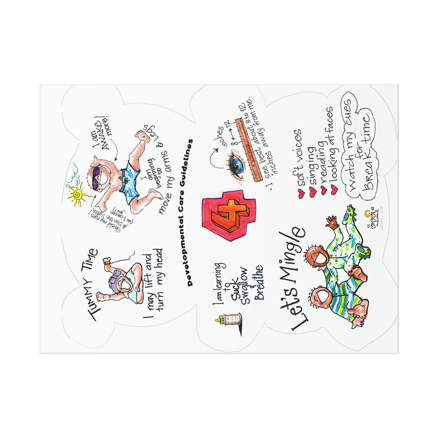 Developmental Guidelines Stage 4 from The Giggle Network ( for infants <38weeks)