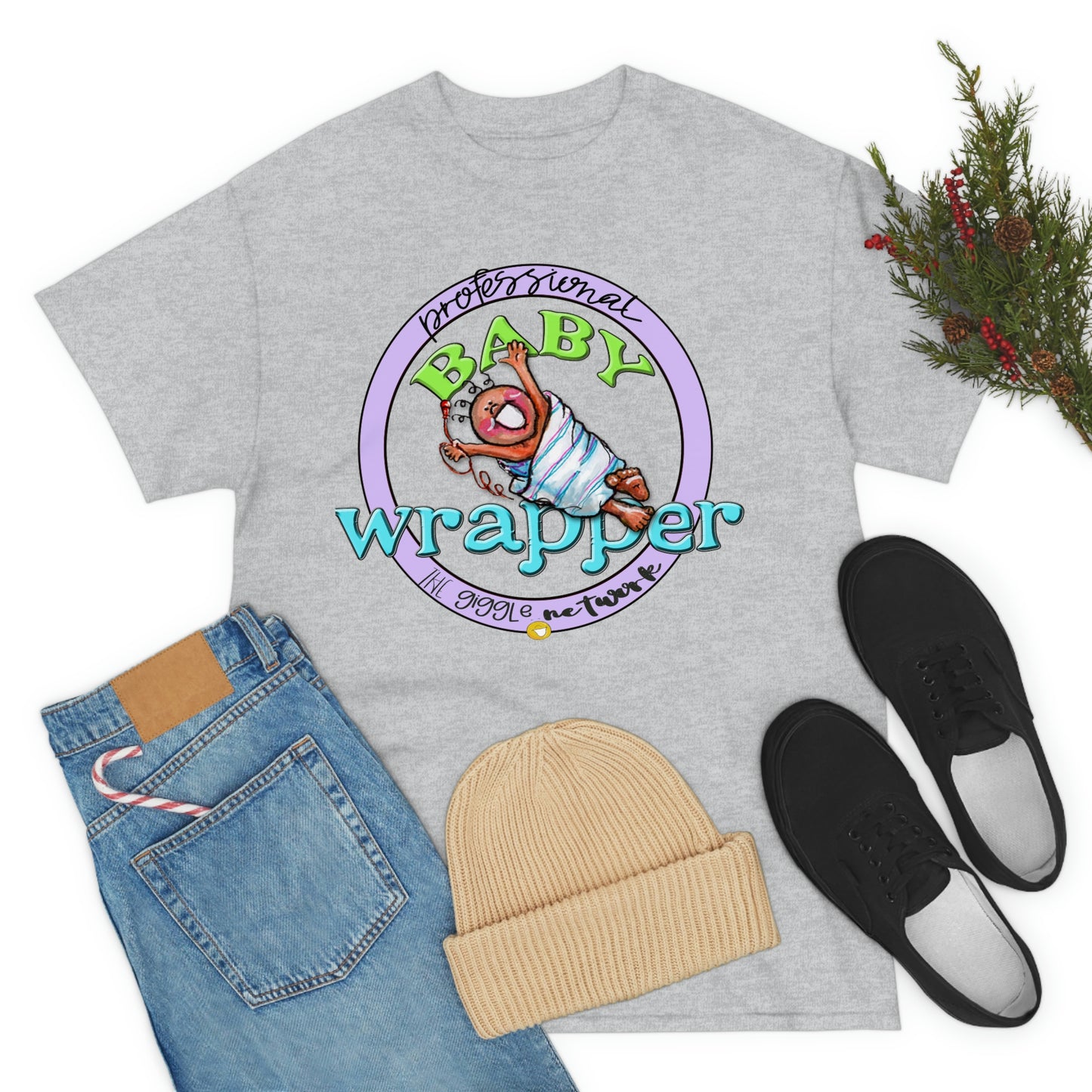 Professional Baby Wrapper by The Giggle Network created and illustrated by Laurie Repetto