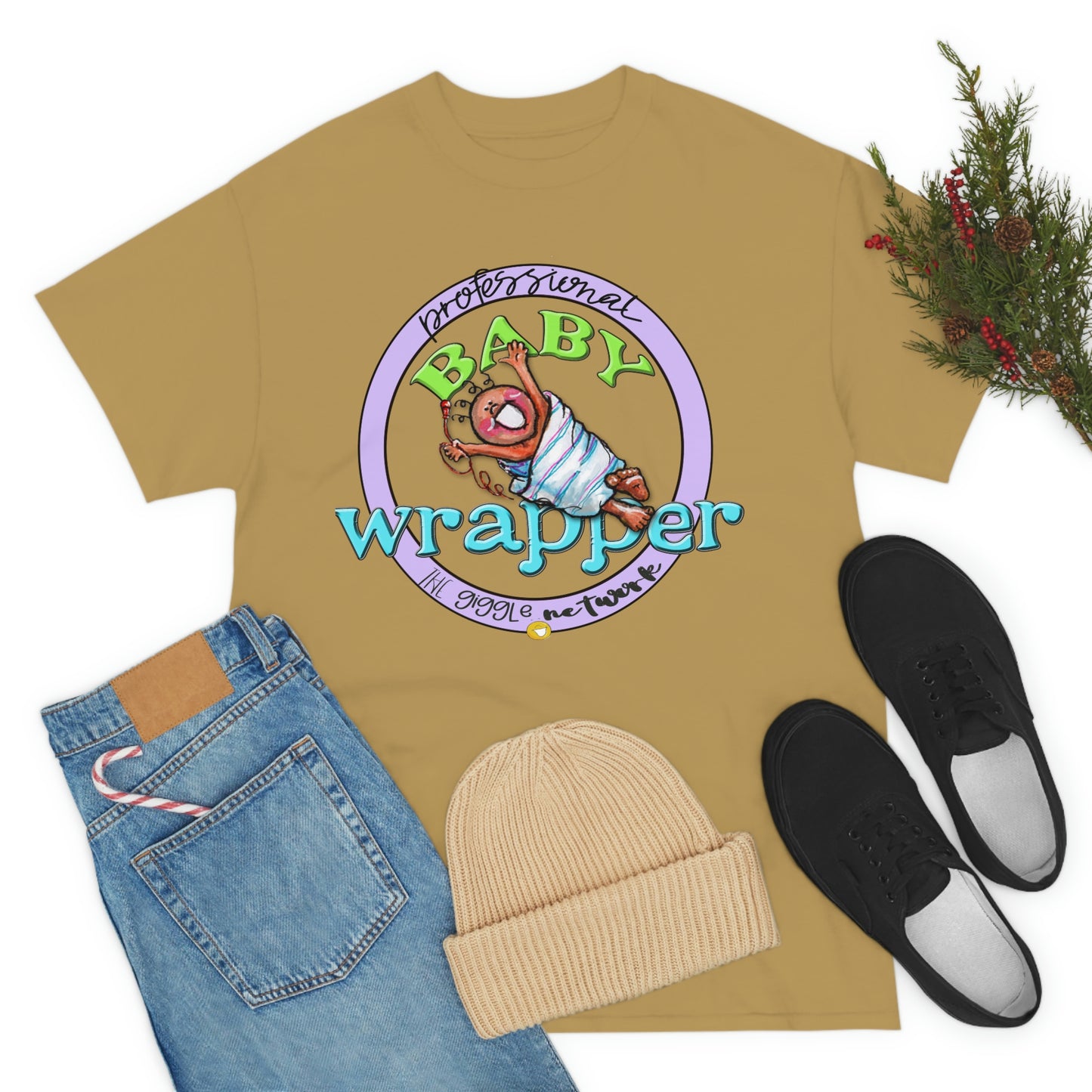 Professional Baby Wrapper by The Giggle Network created and illustrated by Laurie Repetto