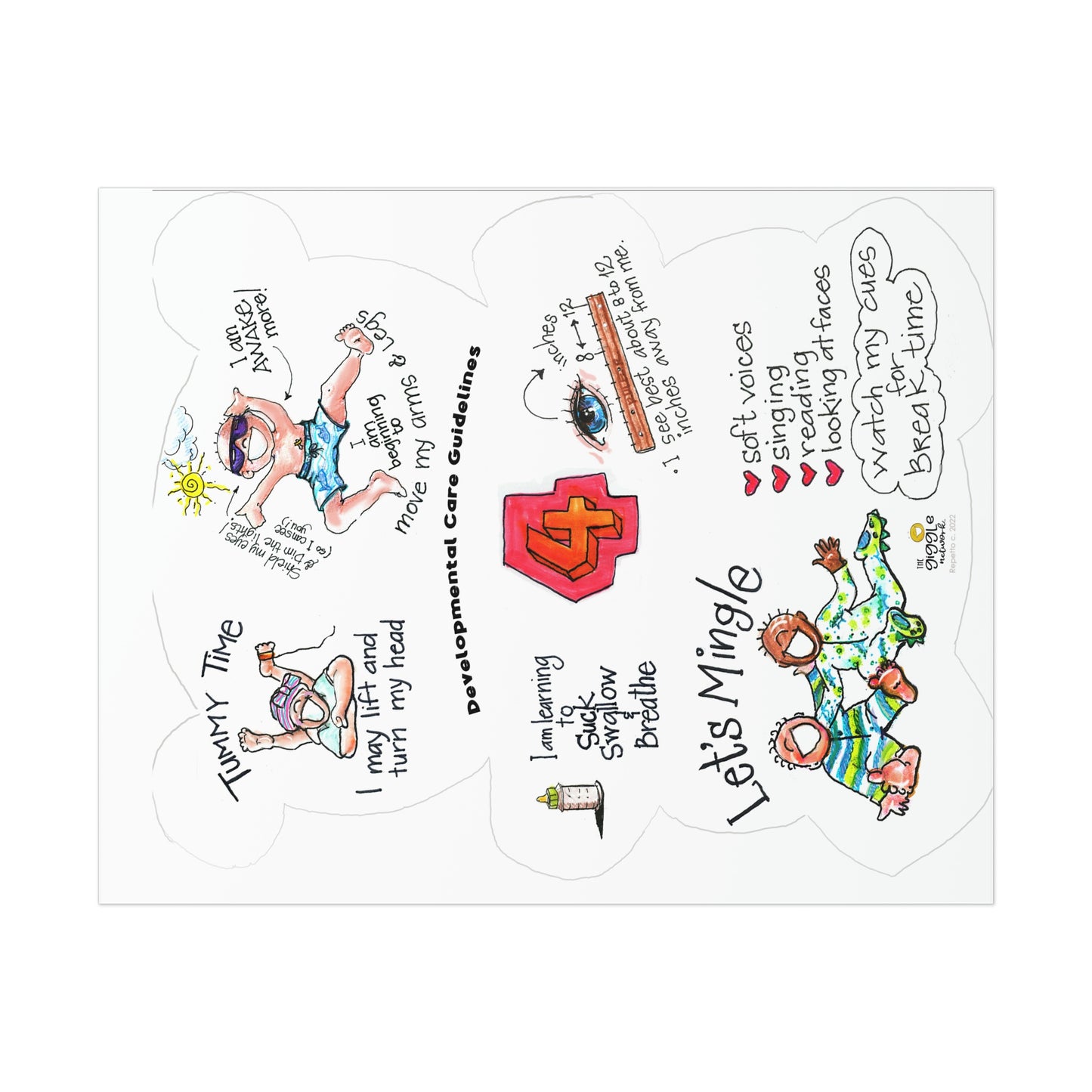 Developmental Guidelines Stage 4 from The Giggle Network ( for infants <38weeks)