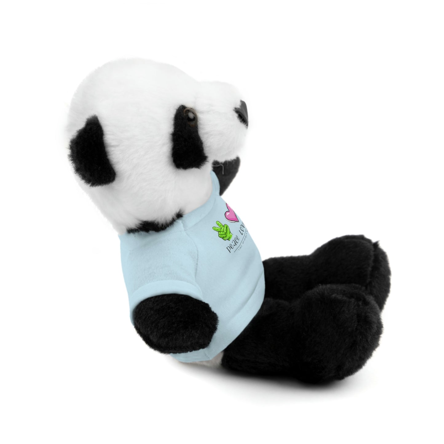 Stuffed Bear, Bunny, or Tiger with Peace, Love, Giggles by The Giggle Network (TM)