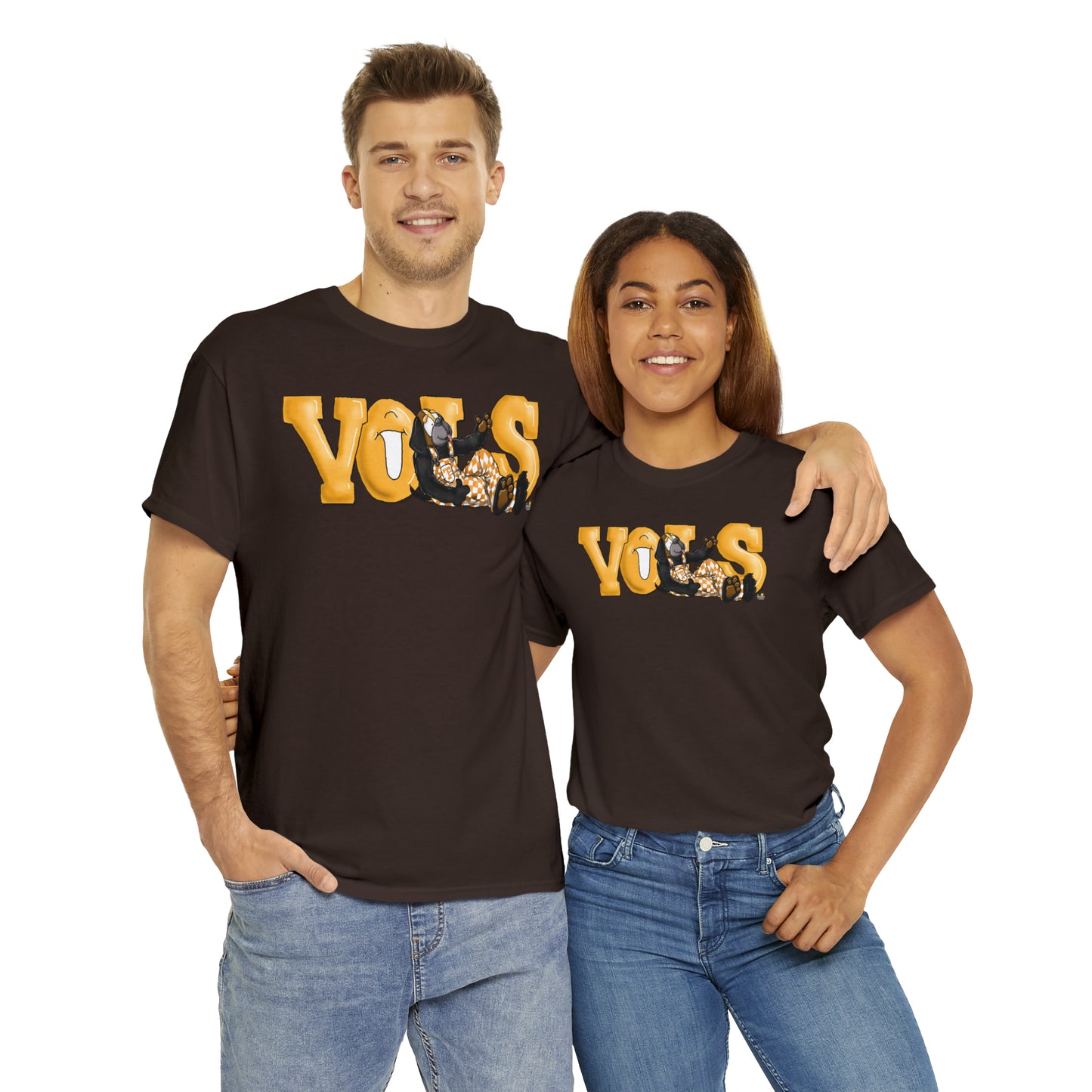 Adult size Tennessee Vols withSmokey by The Giggle Network