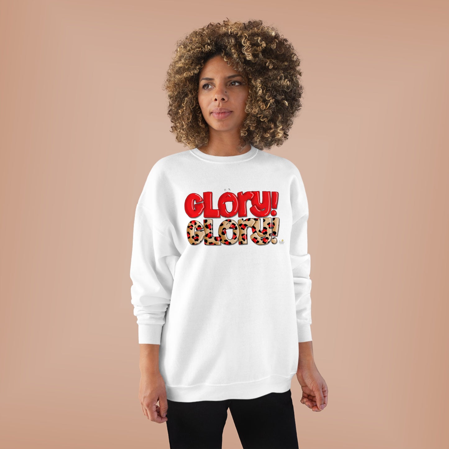 GLORY! GLORY! Sweatshirt for UGA fans from The Giggle Network created by Laurie Repetto