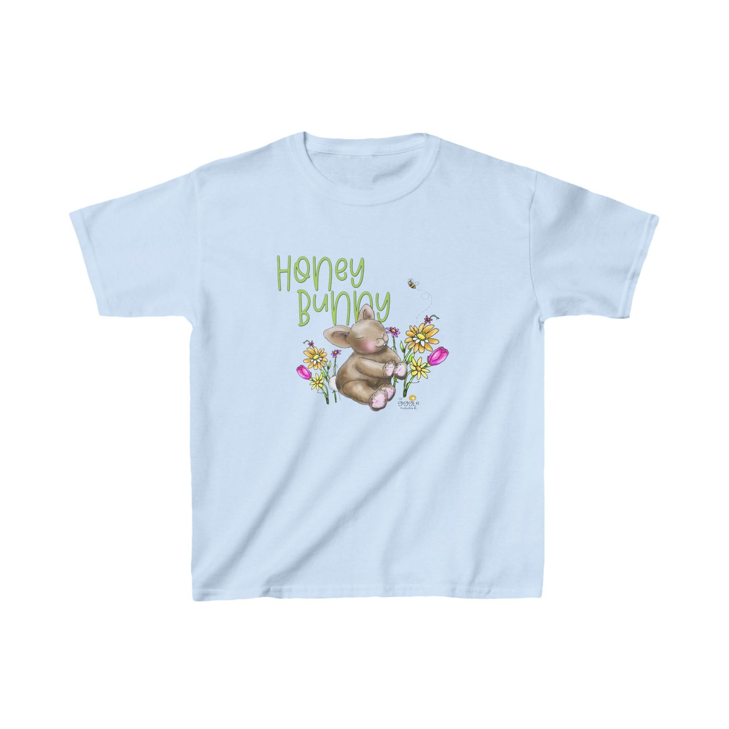 Honey Bunny Spring Childrens Tshirt, spring tshirt, kids spring shirt