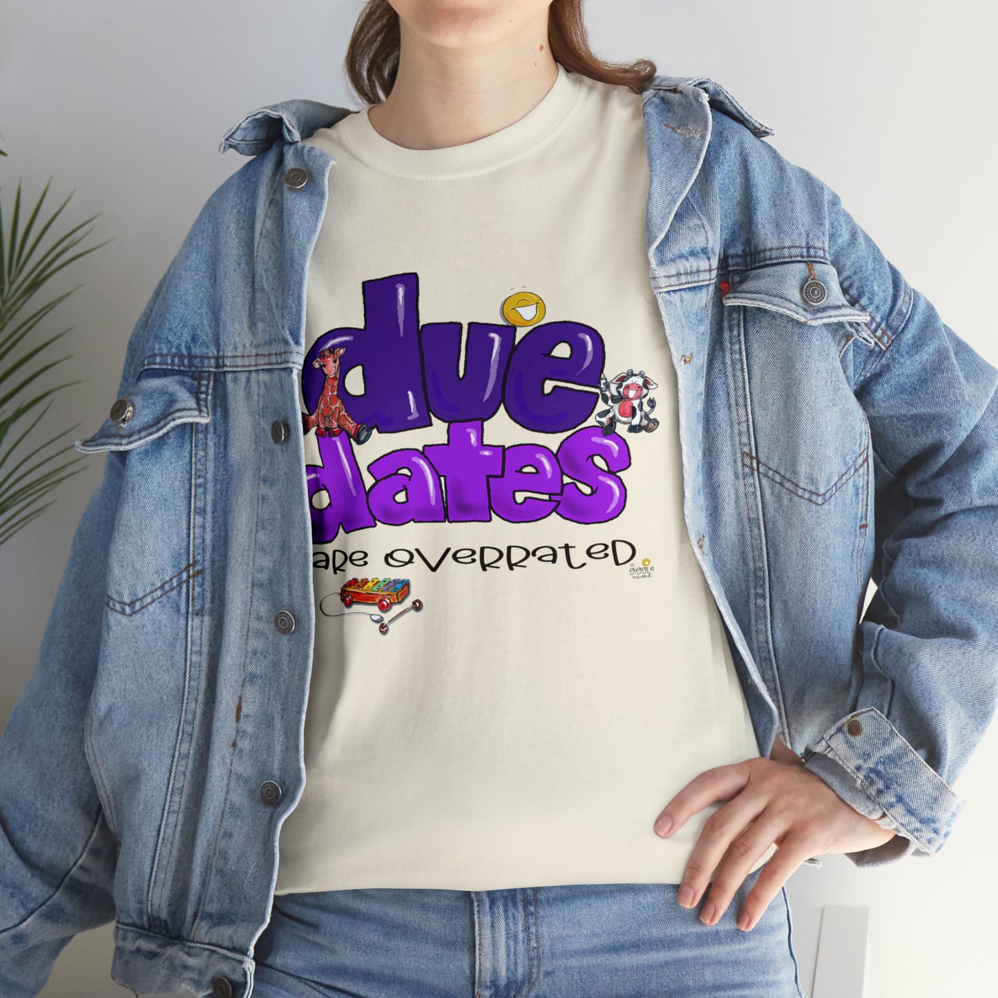 Due Dates are Overrated by The Giggle Network created and Illustrated by Laurie Repetto, RN.