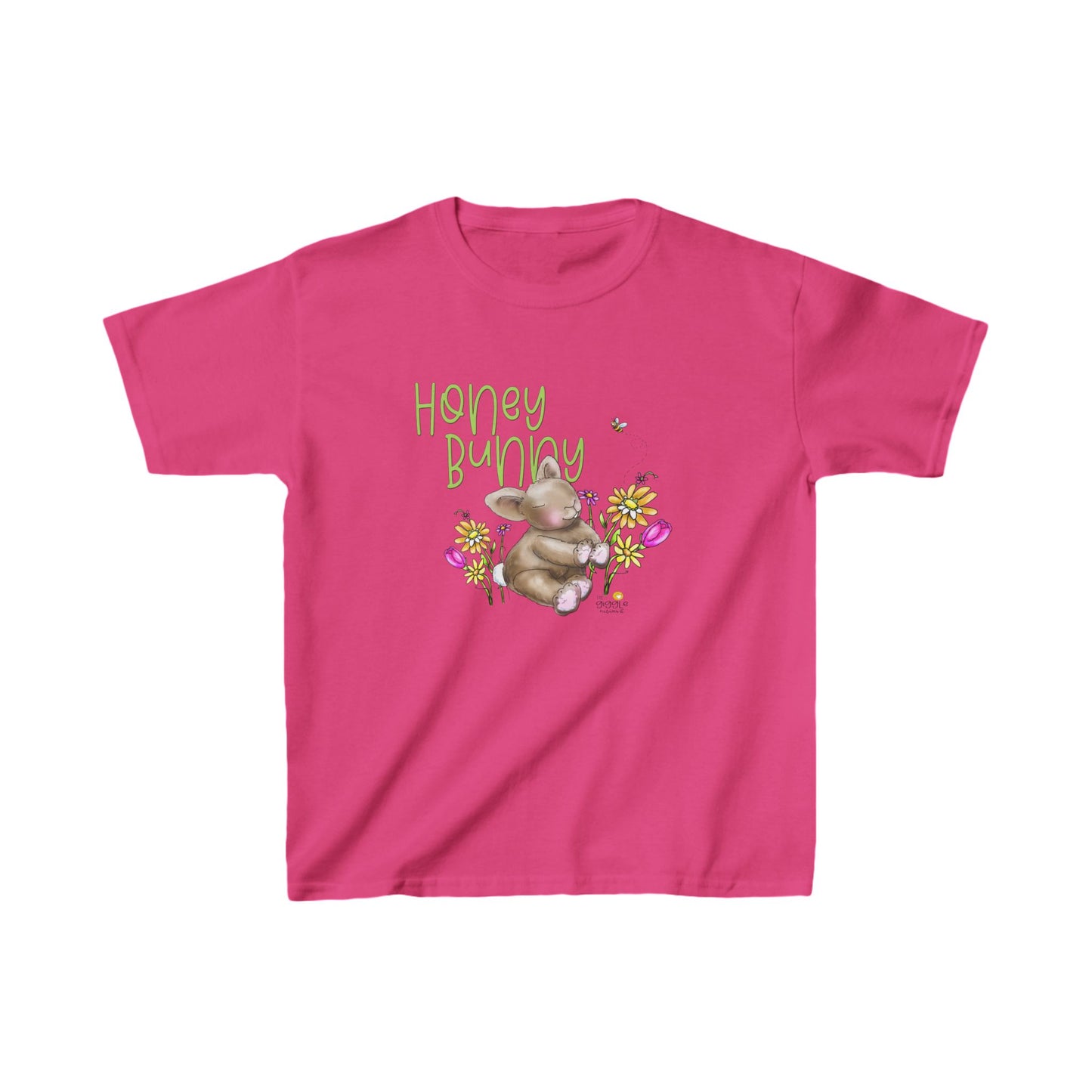 Honey Bunny Spring Childrens Tshirt, spring tshirt, kids spring shirt