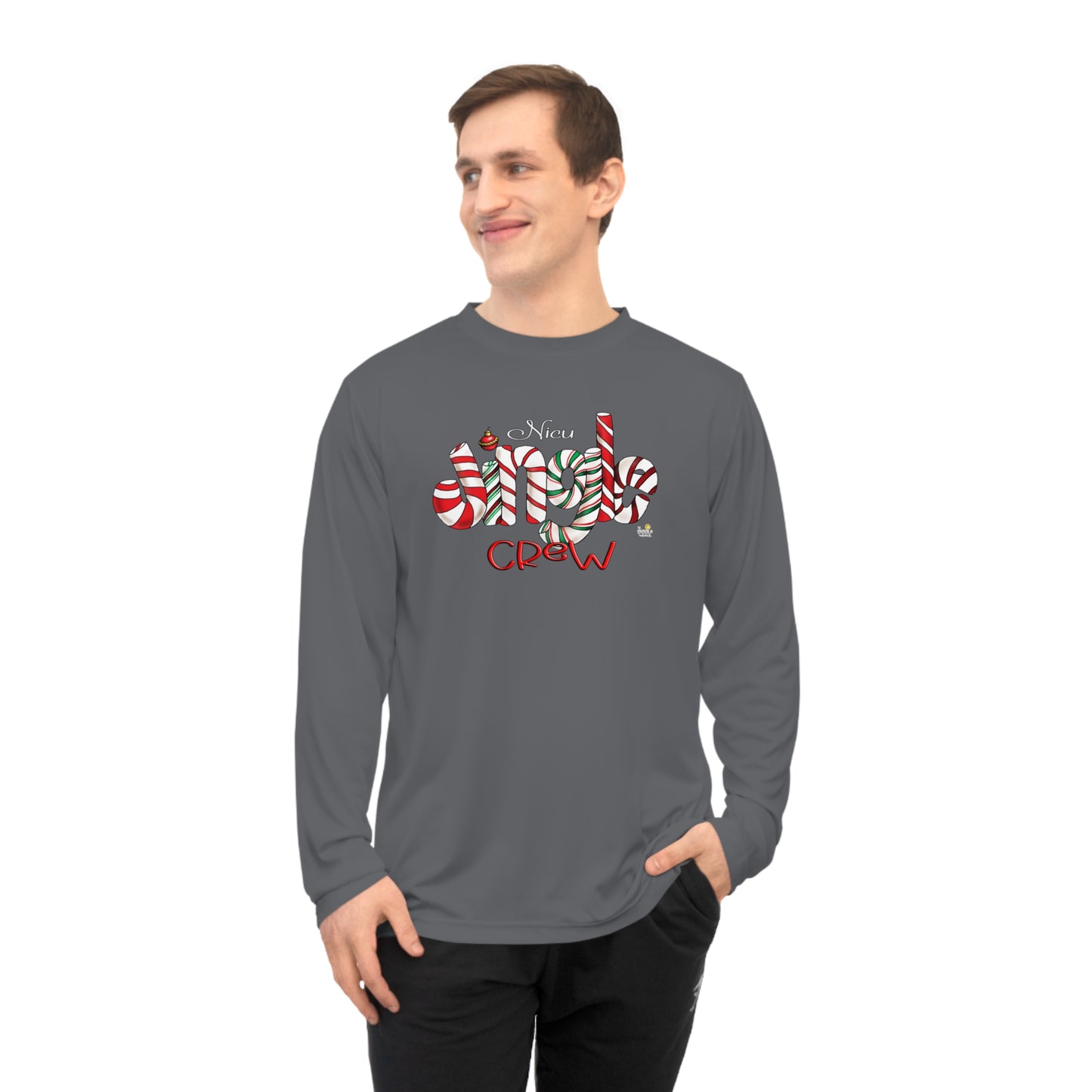 NICU Jingle Crew Long Sleeve Shirt by The Giggle Network