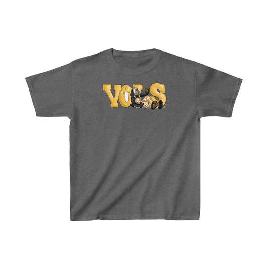 Kid's Sizes- Tennessee Vols with Smokey Dog by the The Giggle Network