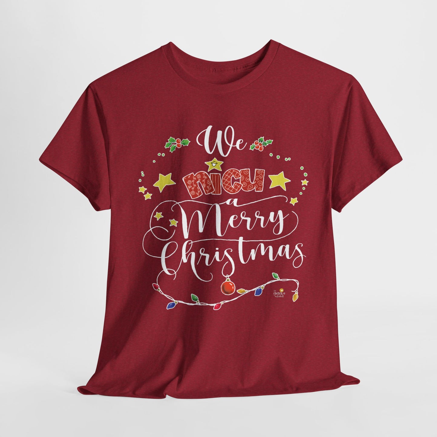 We NICU a Merry CHristmas (white lettering) by The Giggle Network