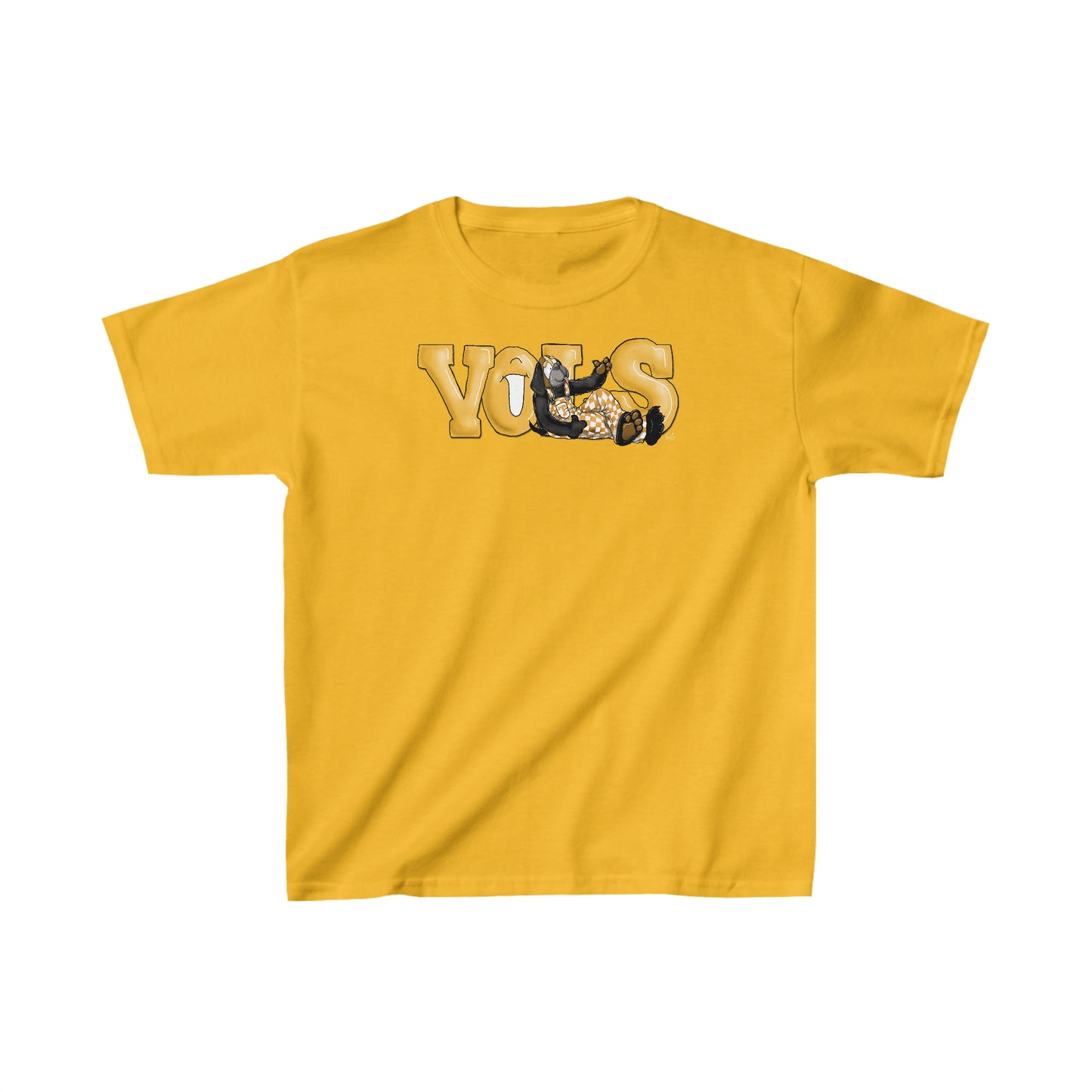 Kid's Sizes- Tennessee Vols with Smokey Dog by the The Giggle Network